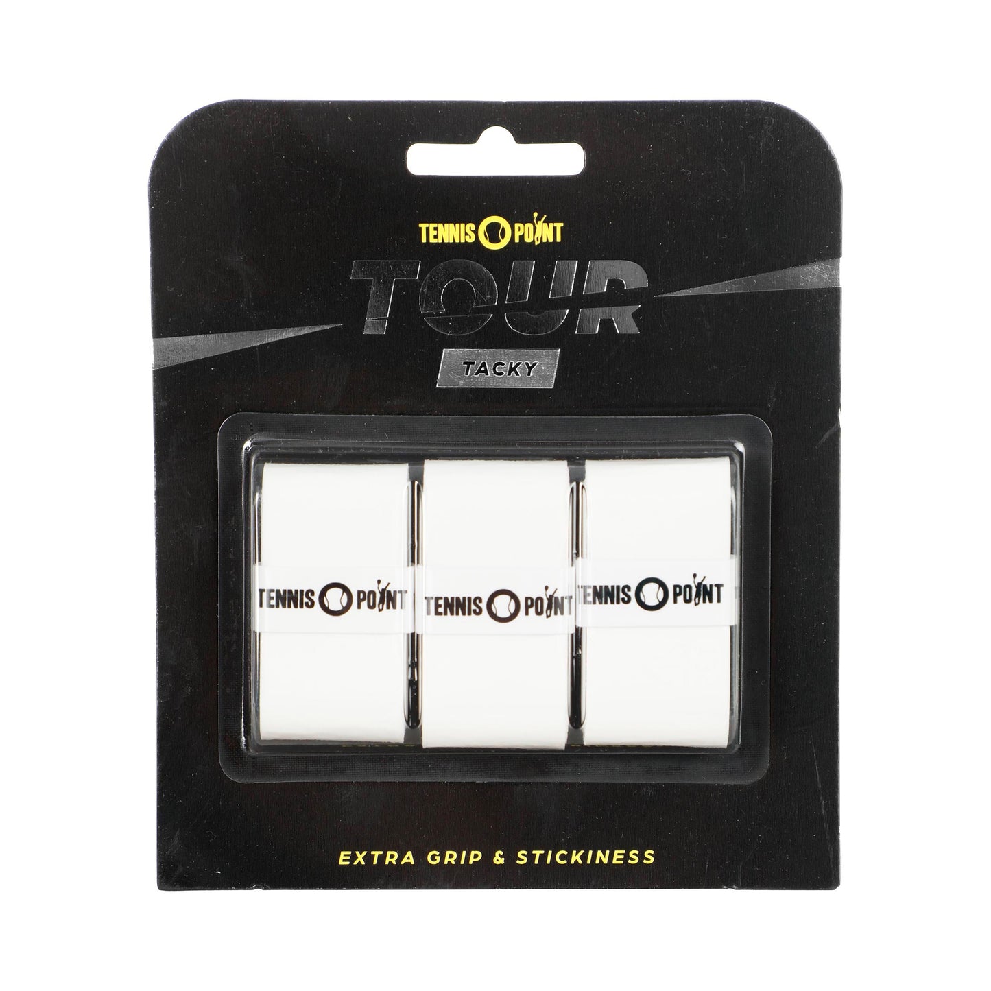 Tennis-Point Tour Tacky Confezione da 3 - bianco Tennis-Point Tour Tacky Confezione da 3 - bianco
