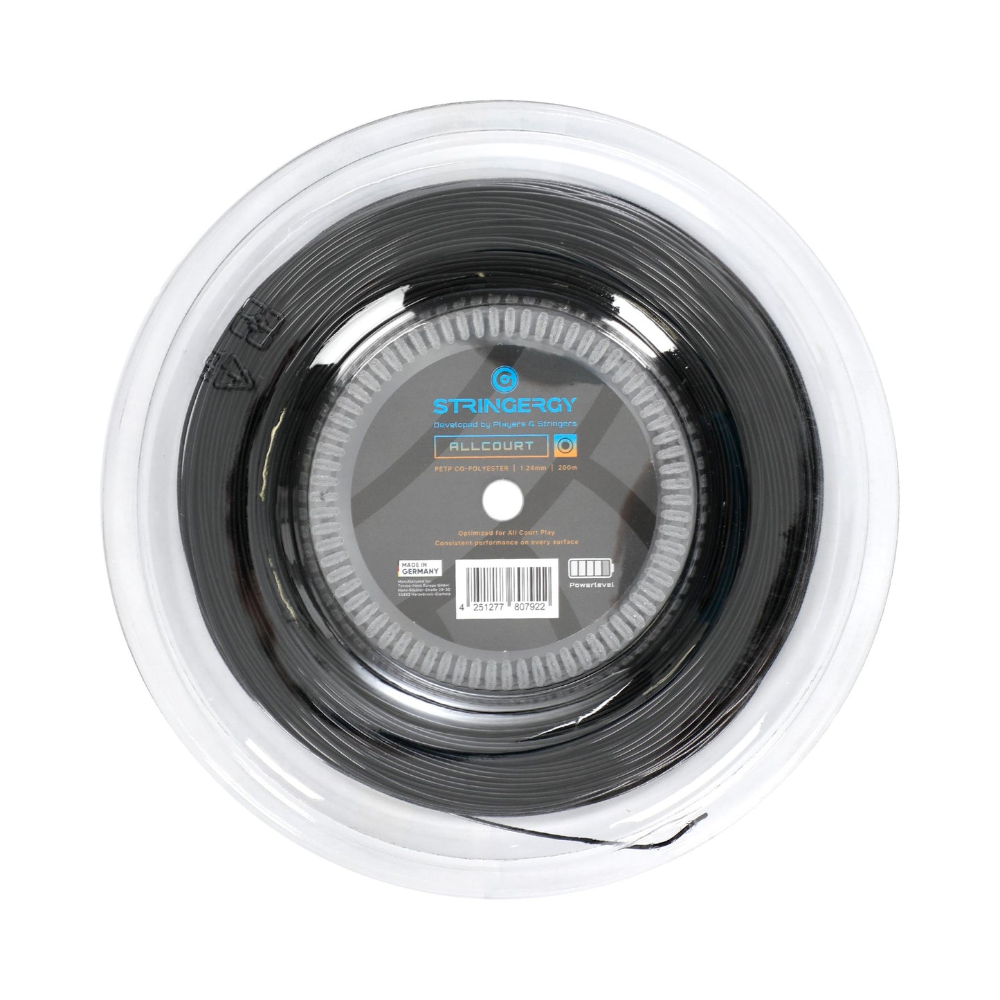 Stringergy Allcourt Rotolo di corde 220m - nero Stringergy Allcourt Rotolo di corde 220m - nero