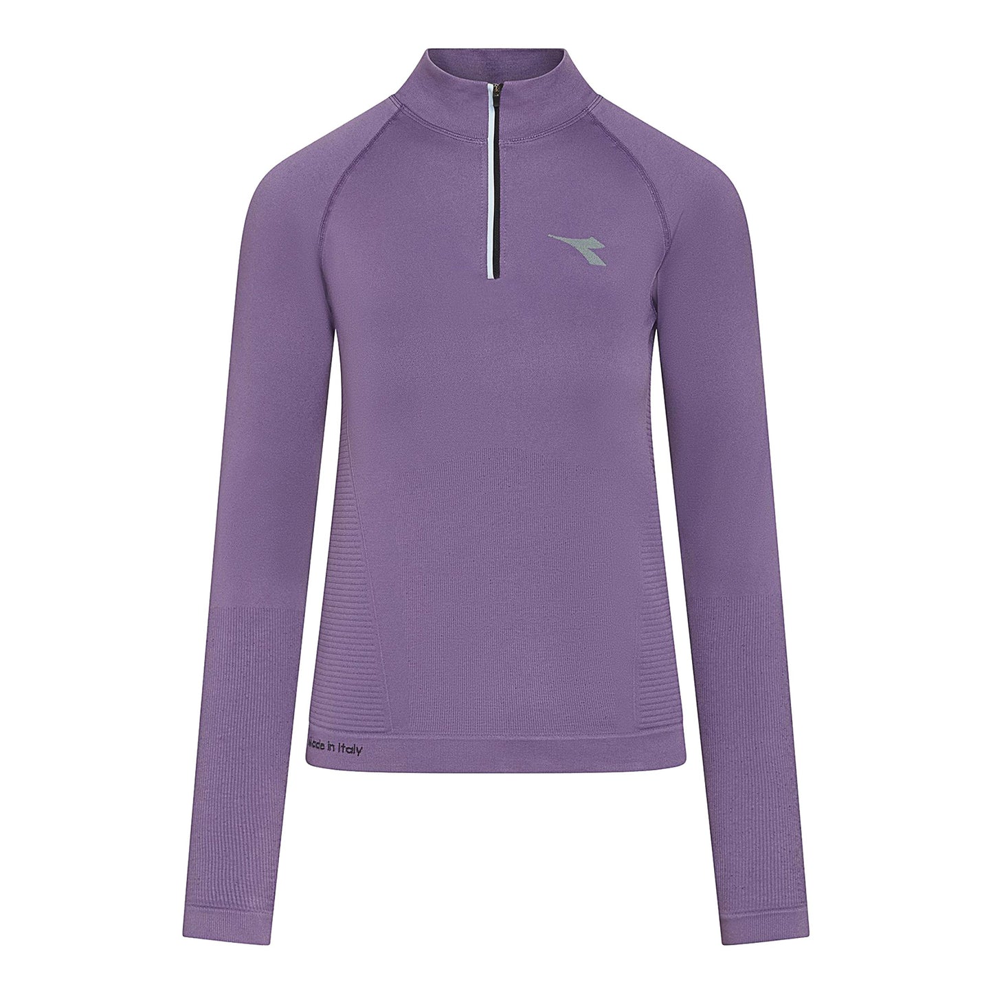 Diadora 1/2 Zip Stratouno Manica lunga Donna - viola Diadora 1/2 Zip Stratouno Manica lunga Donna - viola
