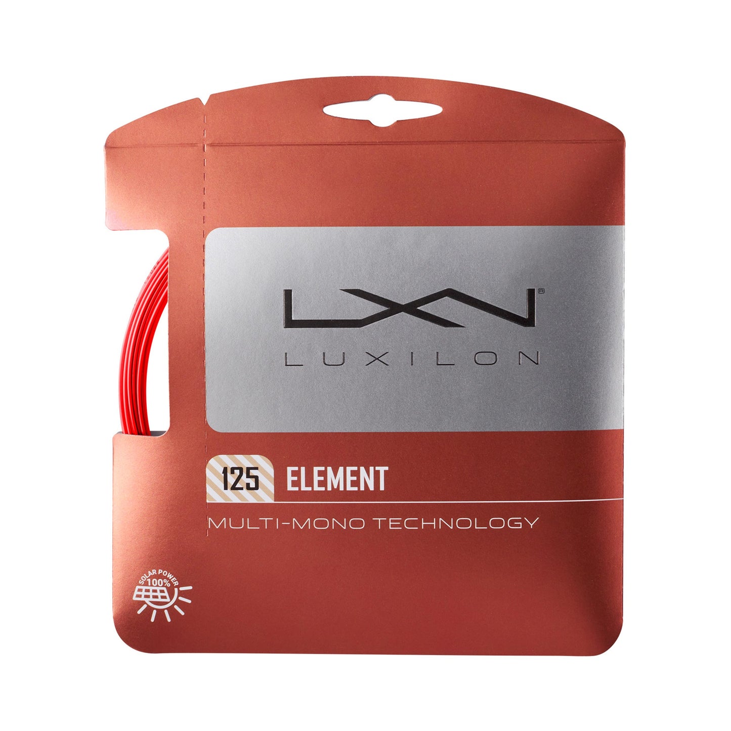 Luxilon Element Set di corde 12,2m - rosso Luxilon Element Set di corde 12,2m - rosso