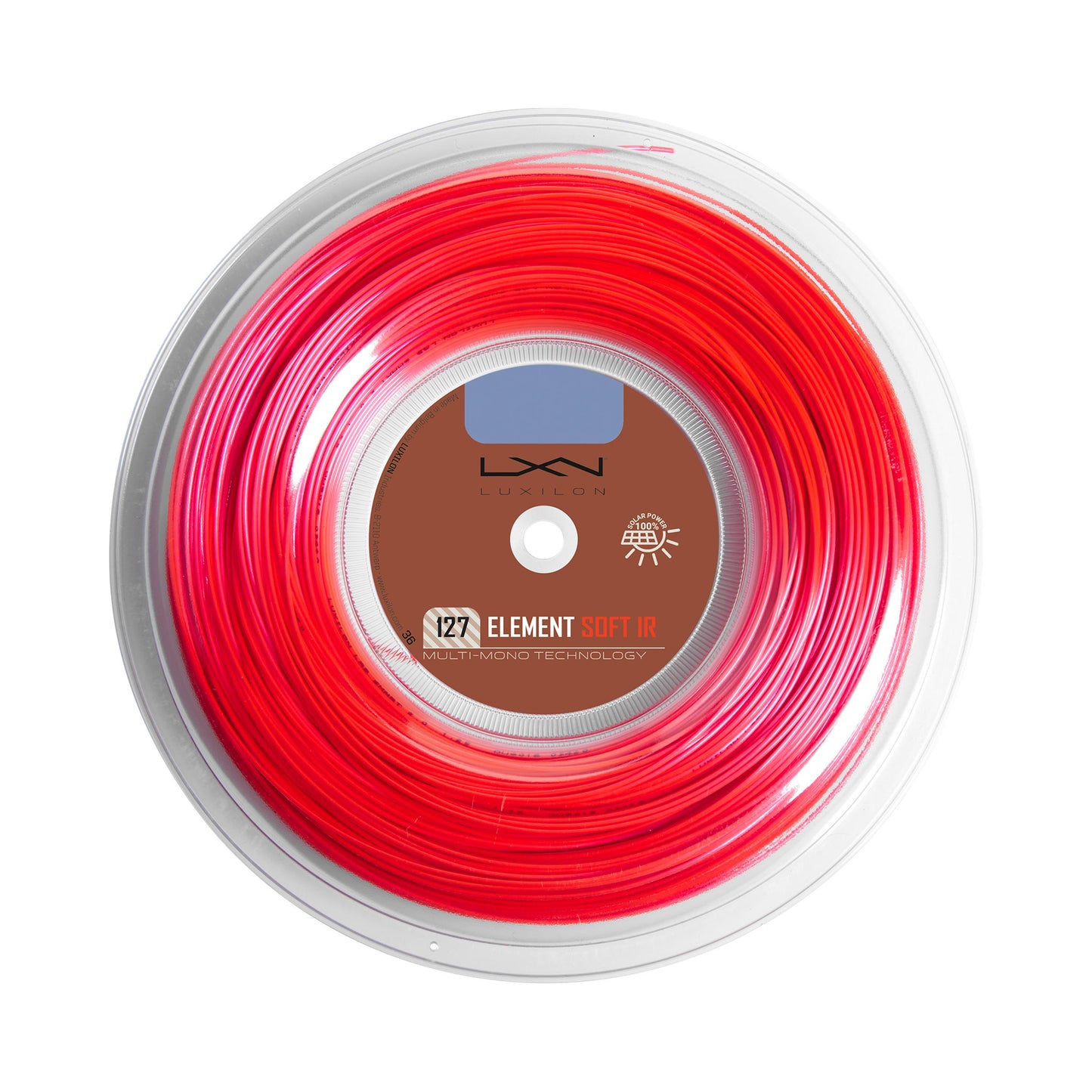 Luxilon Element Rotolo di corde 200m - rosso Luxilon Element Rotolo di corde 200m - rosso