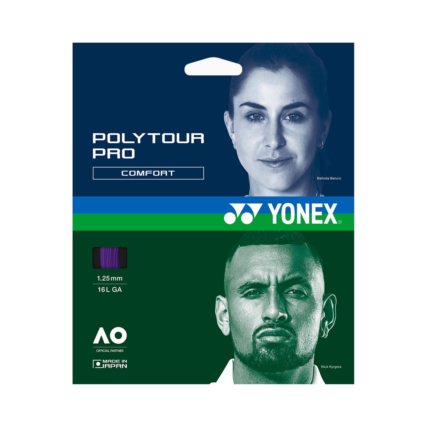 Yonex Poly Tour Pro Midnight Purple Set di corde 12m - blu scuro Yonex Poly Tour Pro Midnight Purple Set di corde 12m - blu scuro