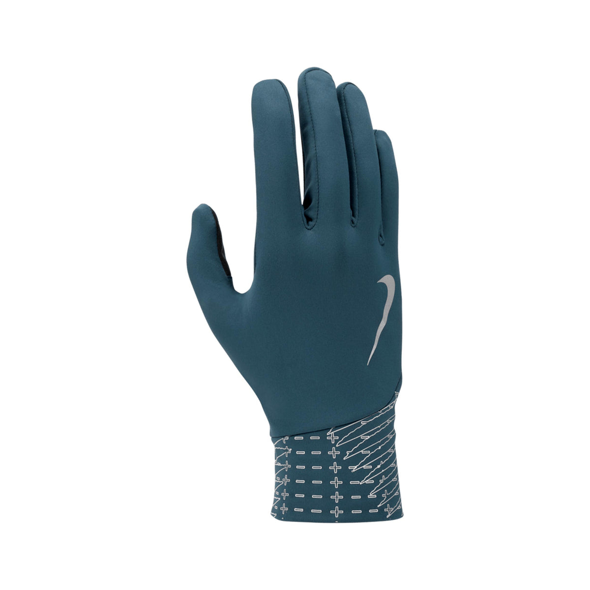 Nike Pacer Lightweight Reflective Guanti da corsa Uomini - grigio-blu, argento Nike Pacer Lightweight Reflective Guanti da corsa Uomini - grigio-blu, argento