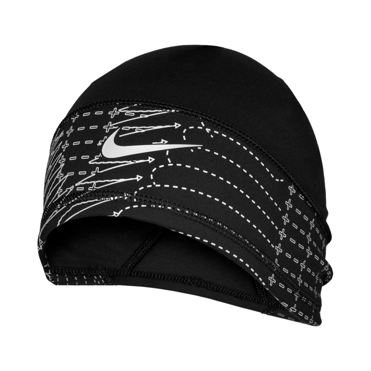 Nike Dri-Fit Terra Uncuffed Reflective Berretto Unisex - nero, nero Nike Dri-Fit Terra Uncuffed Reflective Berretto Unisex - nero, nero