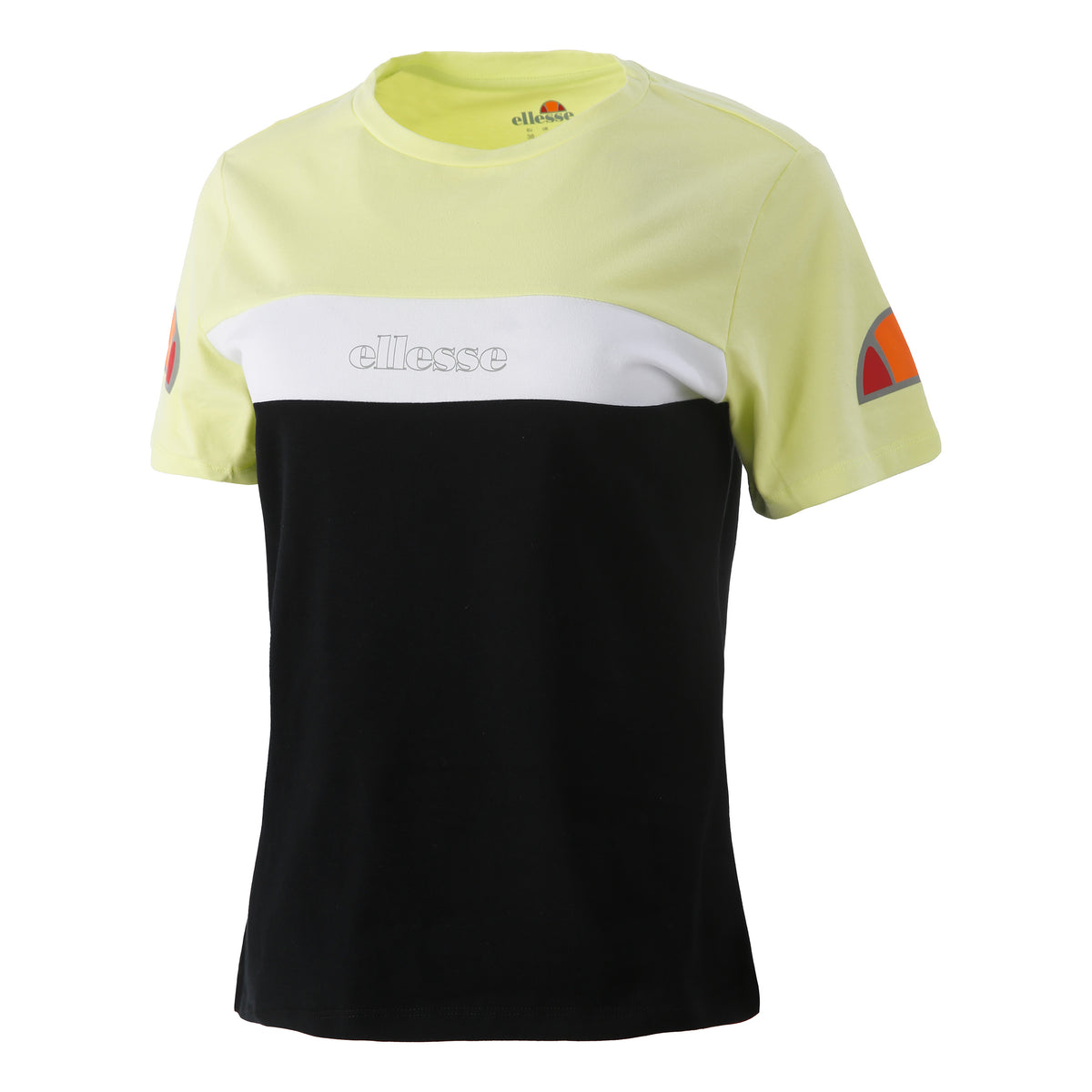 Ellesse Becaert Maglietta Donna - nero, lime