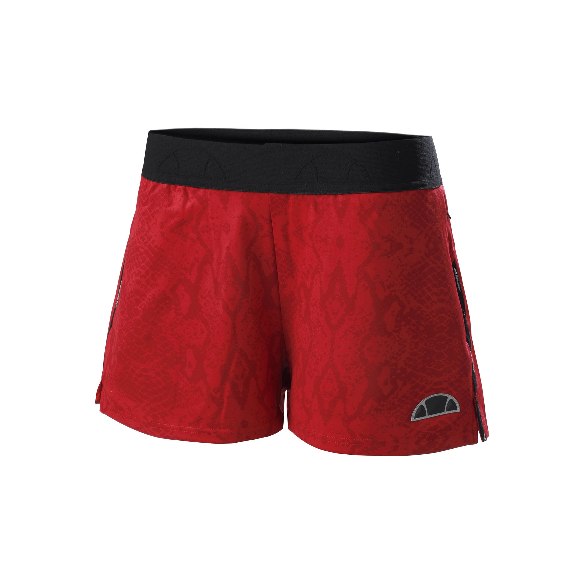Ellesse Wylia Pantaloncini Donna - rosso scuro, nero