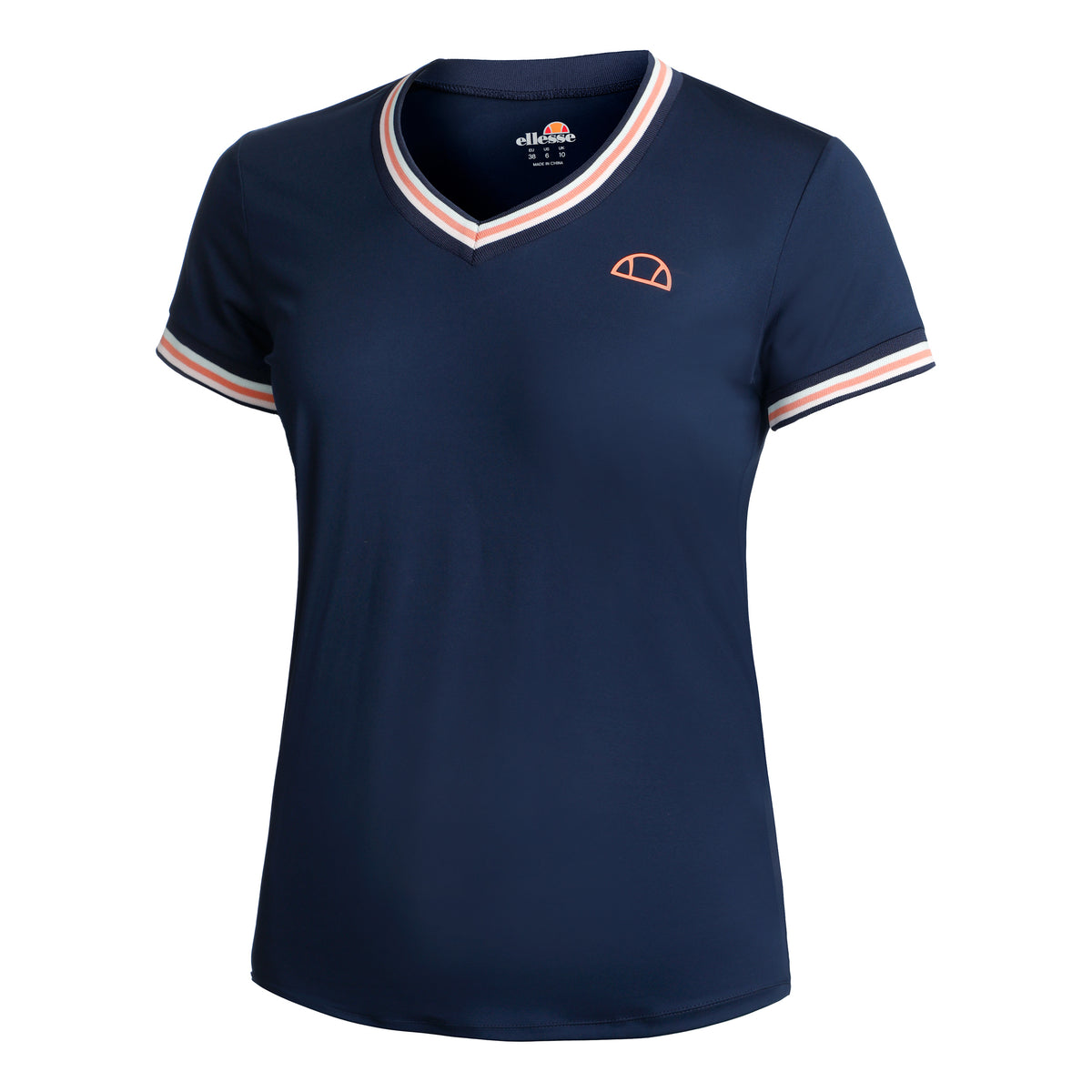 Ellesse Agasini Maglietta Donna - blu scuro, multicolore