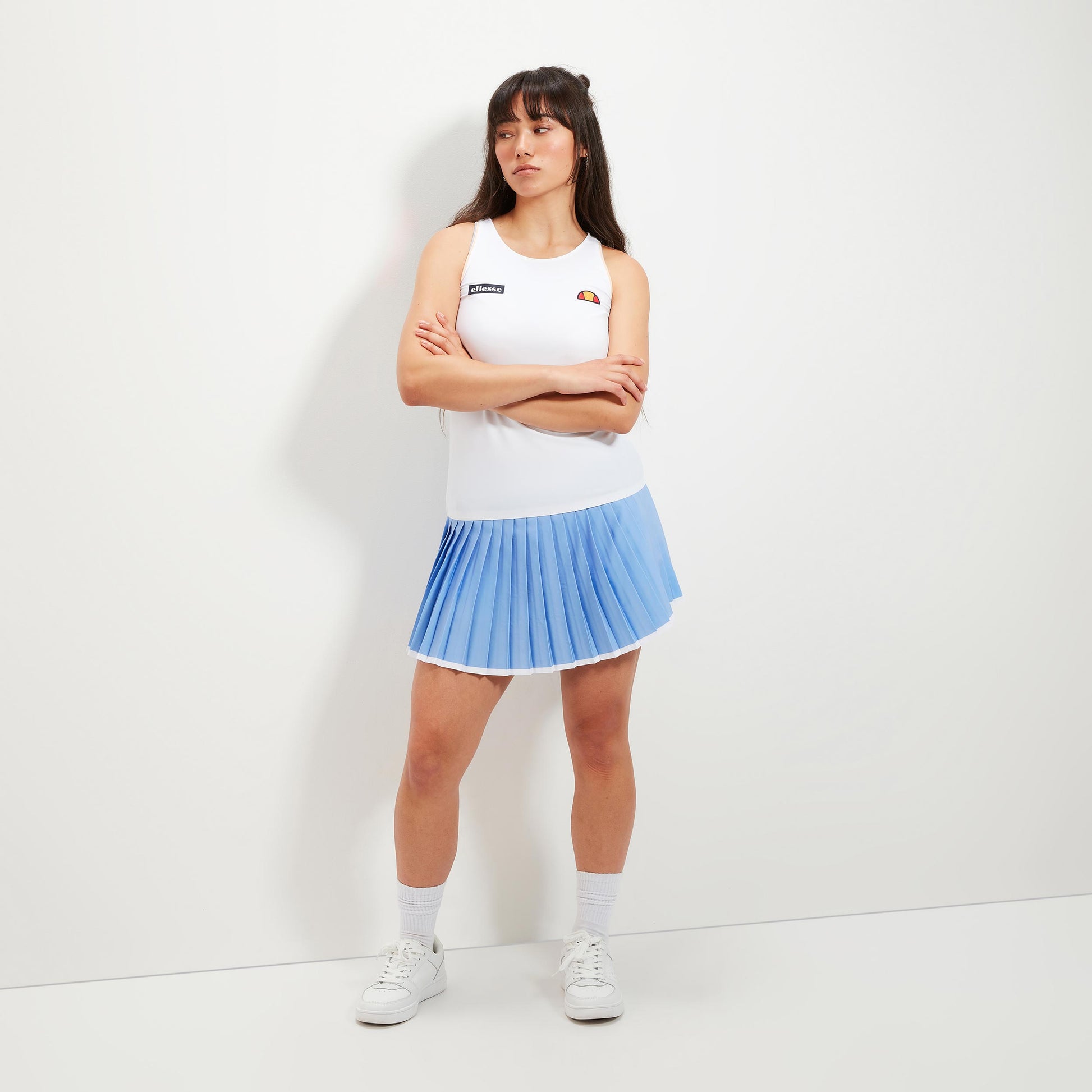 Ellesse Hexam Gonna Donna - blu chiaro,