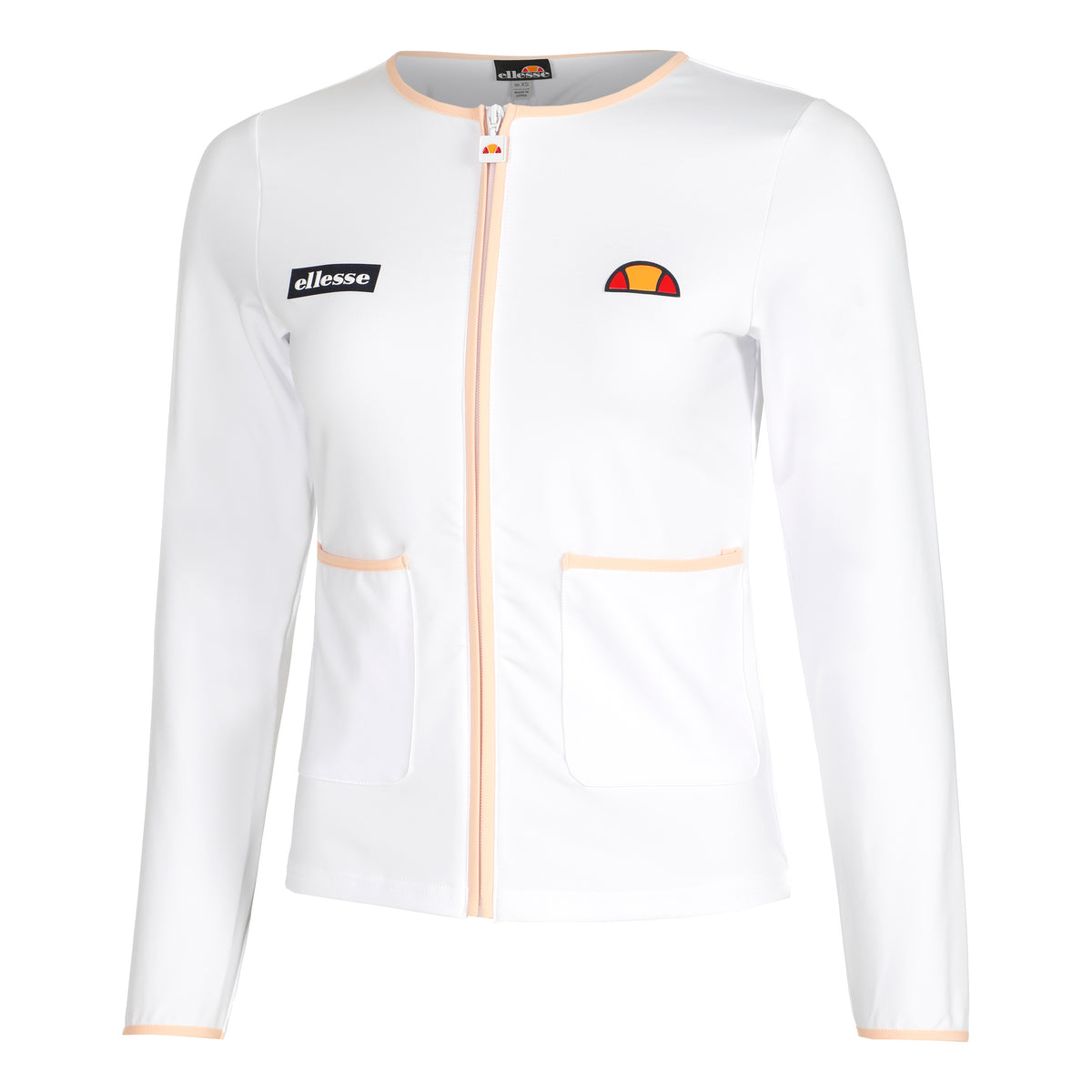Ellesse Cressida Manica lunga Donna - bianco, albicocca