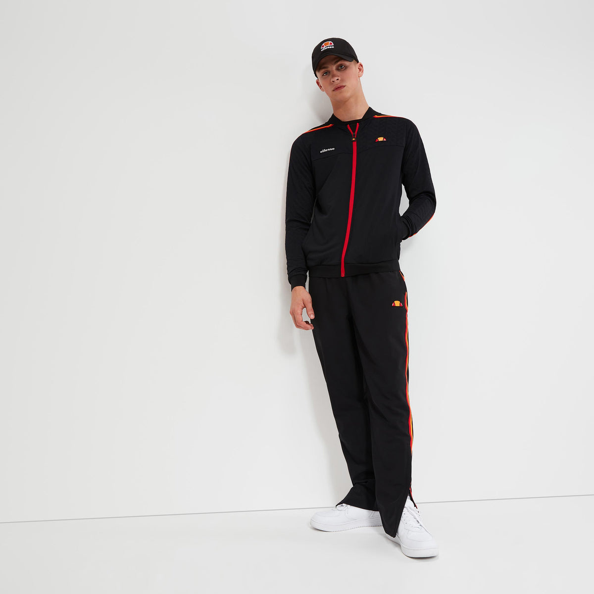 Ellesse Millook Giacca da allenamento Uomini - nero,