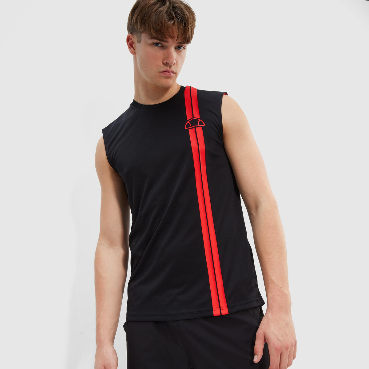 Ellesse Vigo Canottiera Uomini - nero,