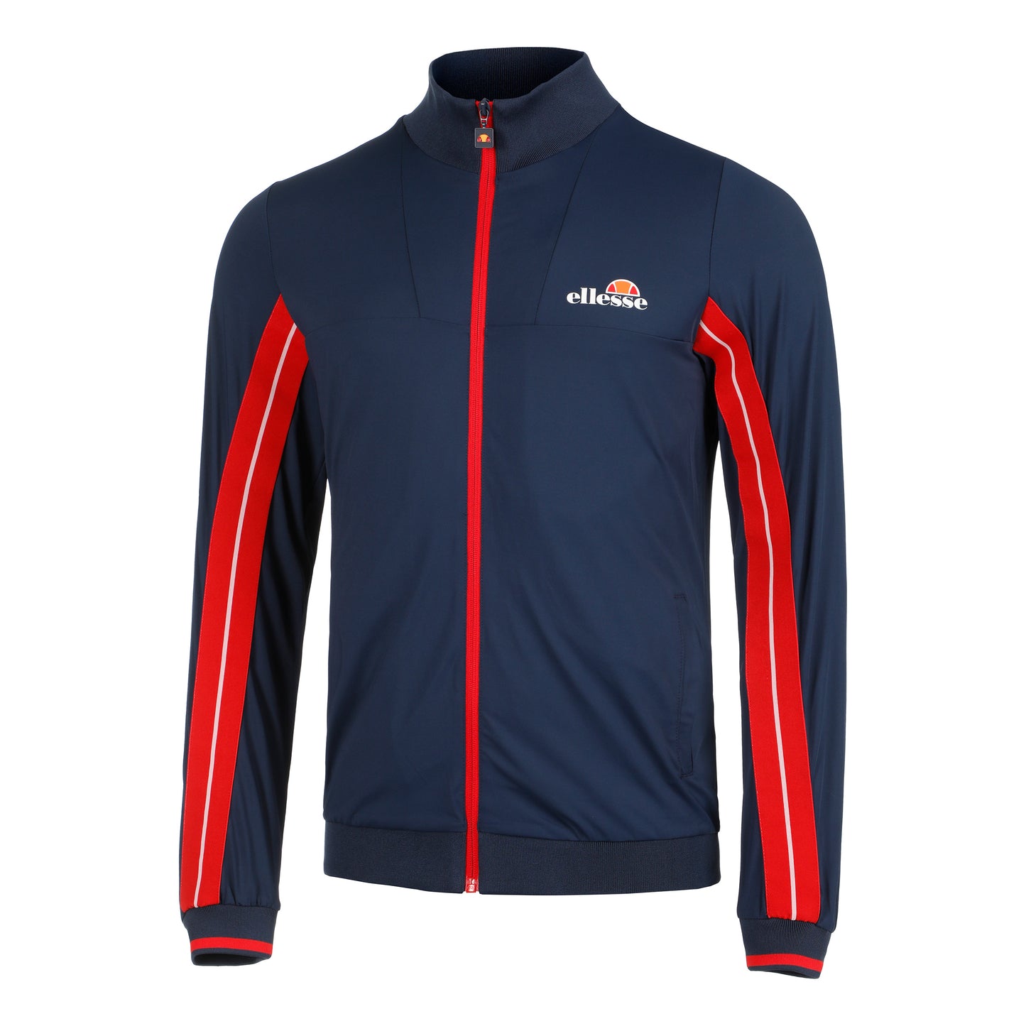Ellesse Lyndon Giacca da allenamento Uomini - blu scuro, rosso