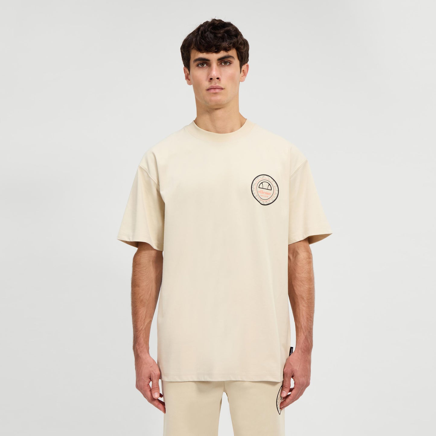 Ellesse Duomo Maglietta Uomini-Beige