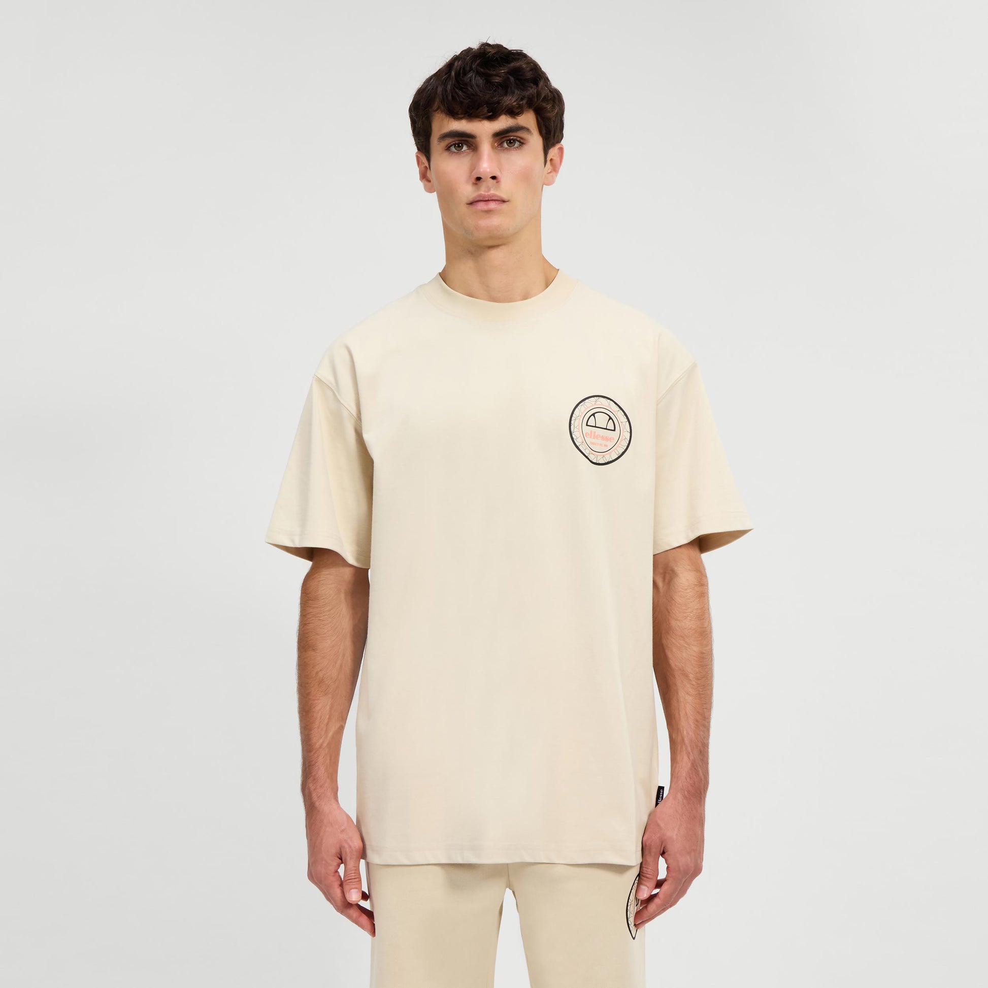 Ellesse Duomo Maglietta Uomini-Beige