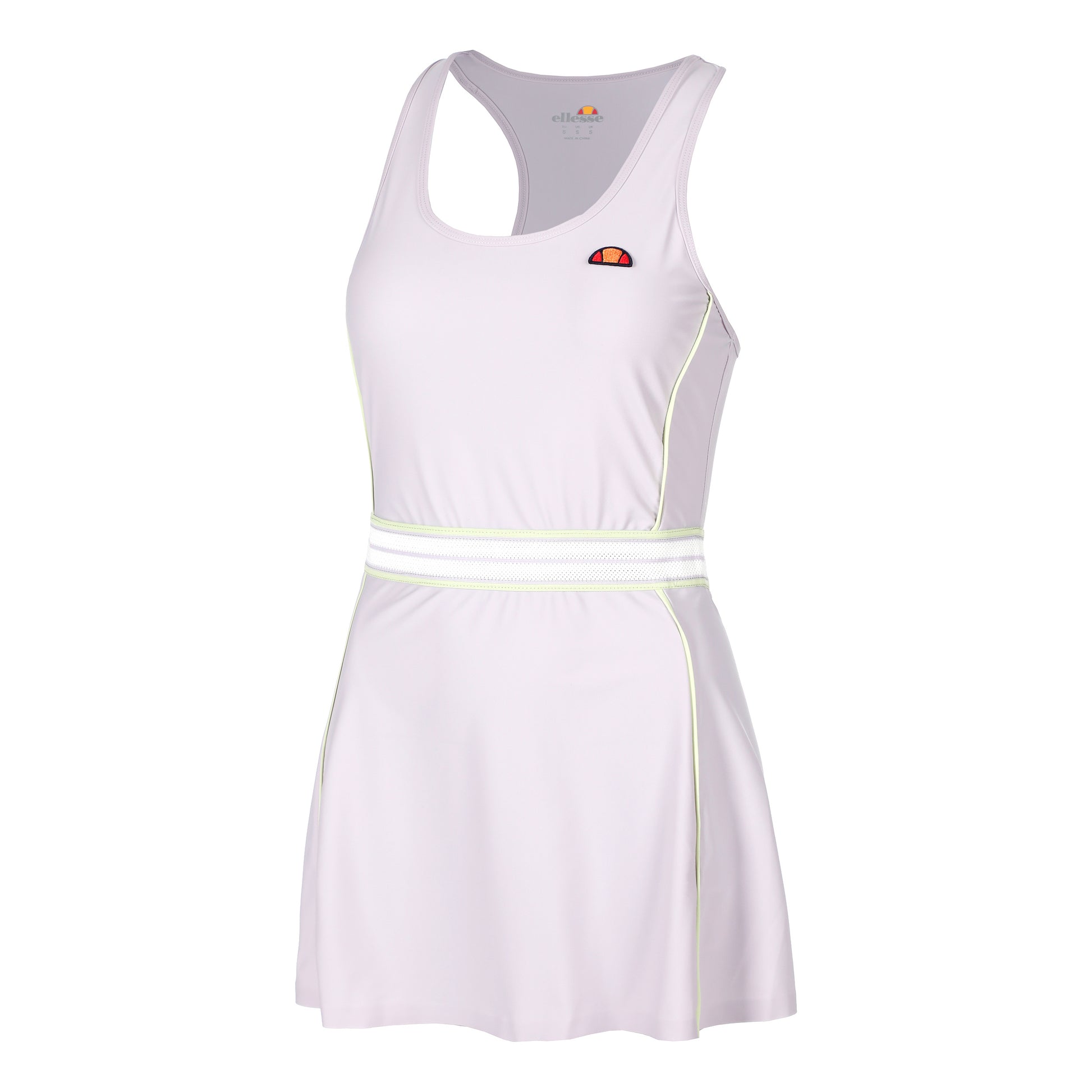 Ellesse Fitzroy Abito Donna-Lilla,Bianco