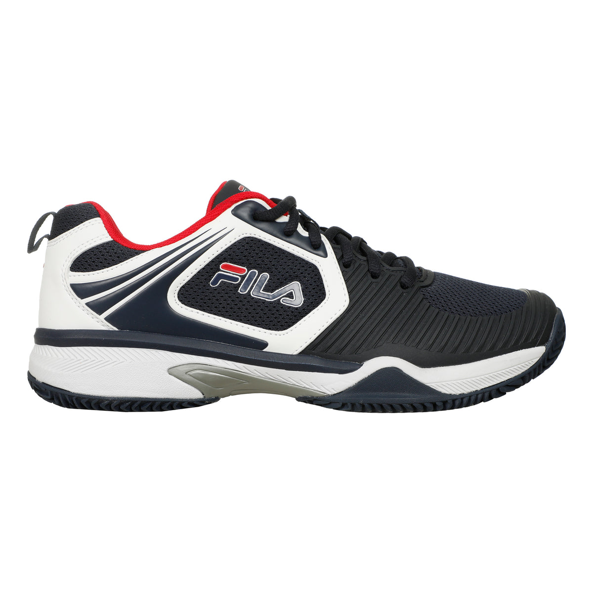 Fila Veloce Scarpa per terra rossa Uomini - blu scuro, bianco