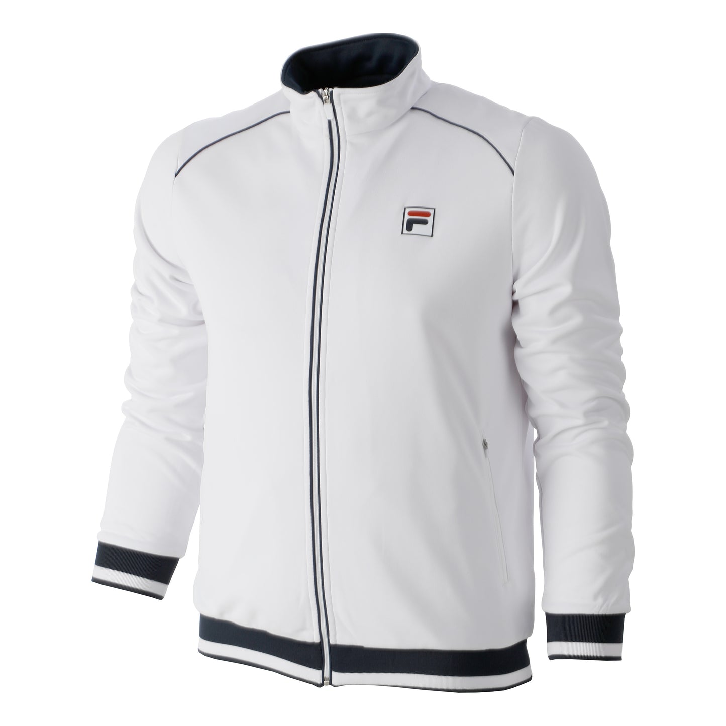 Fila Ben Giacca da allenamento Uomini - bianco, blu scuro