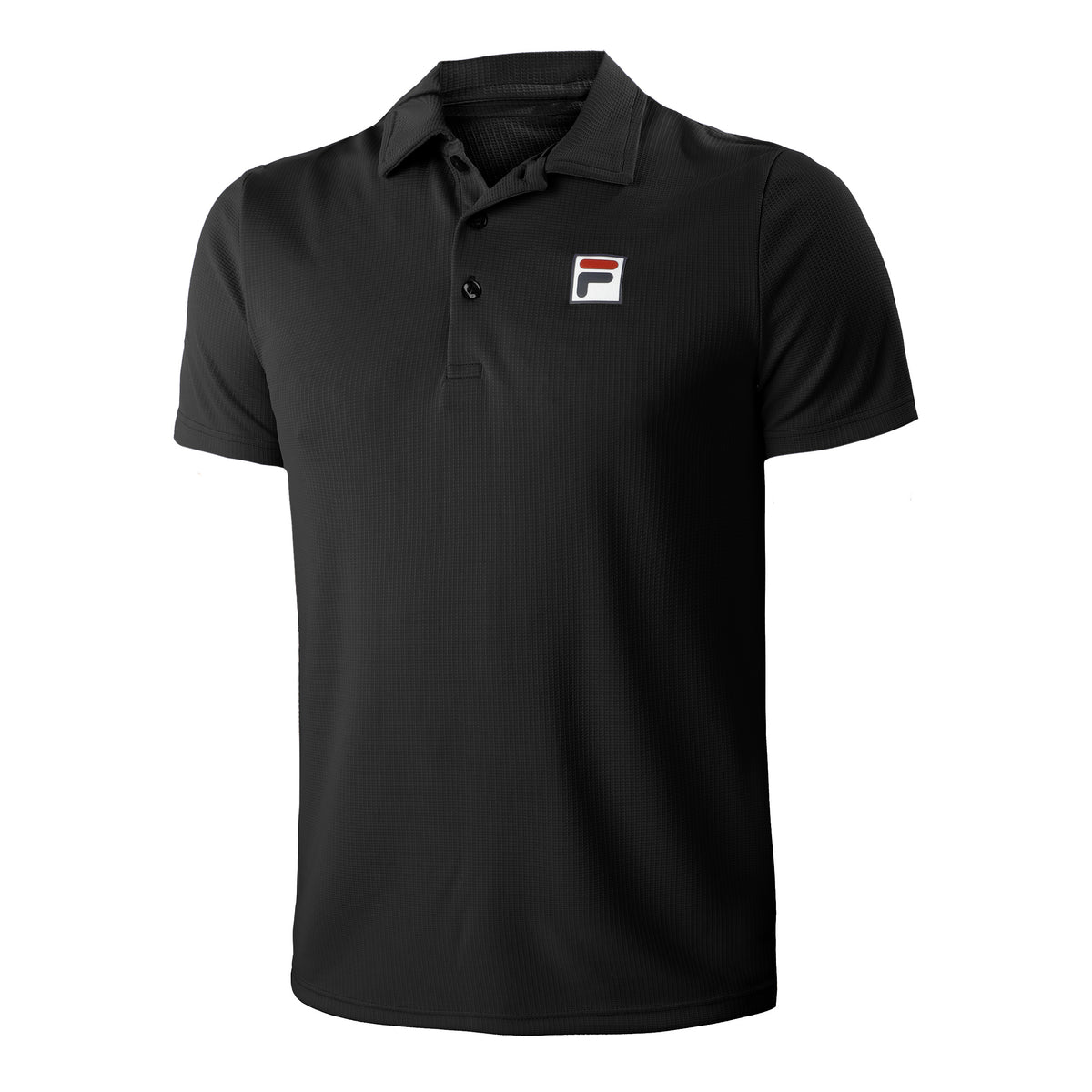 Fila Maurice Polo Uomini - nero, grigio