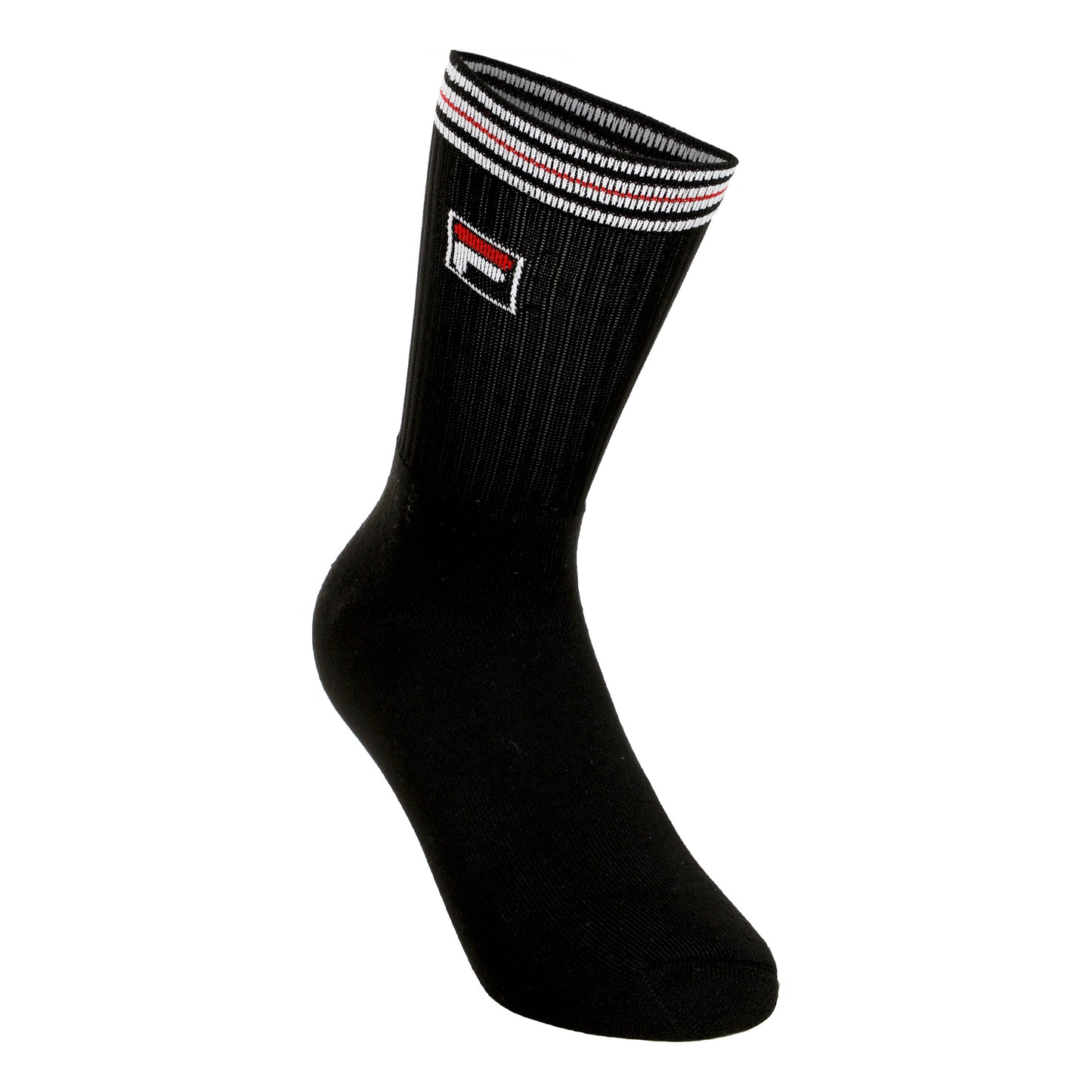 Fila Heritage Calzini Sportivi-Nero