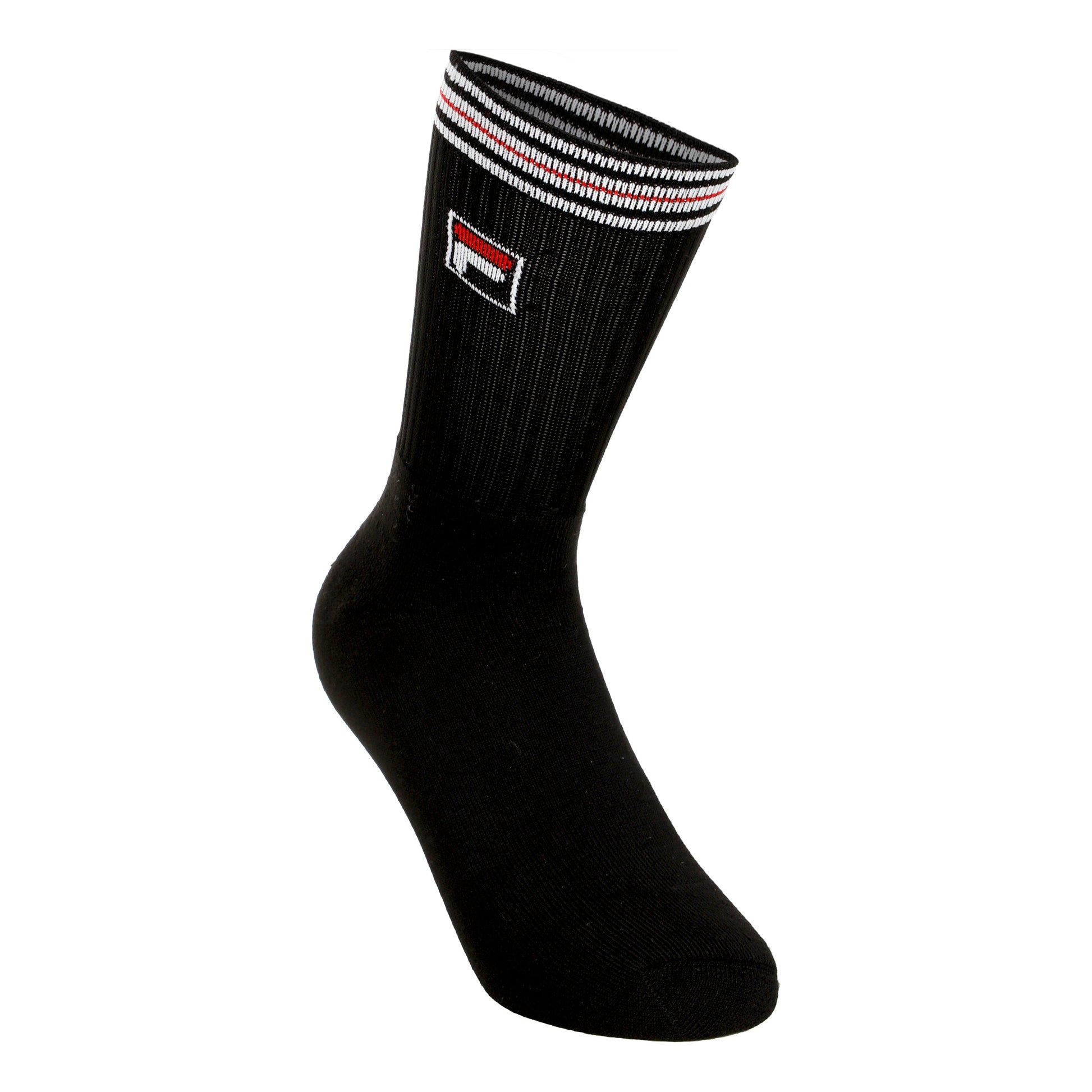 Fila Heritage Calzini Sportivi-Nero