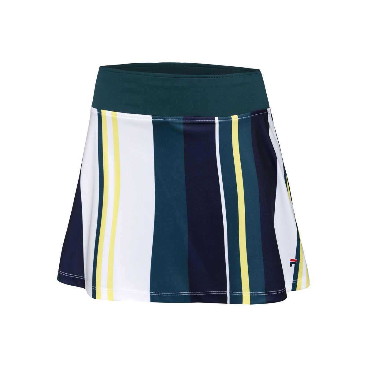 Fila Elliot Gonna Donna - bianco, verde scuro