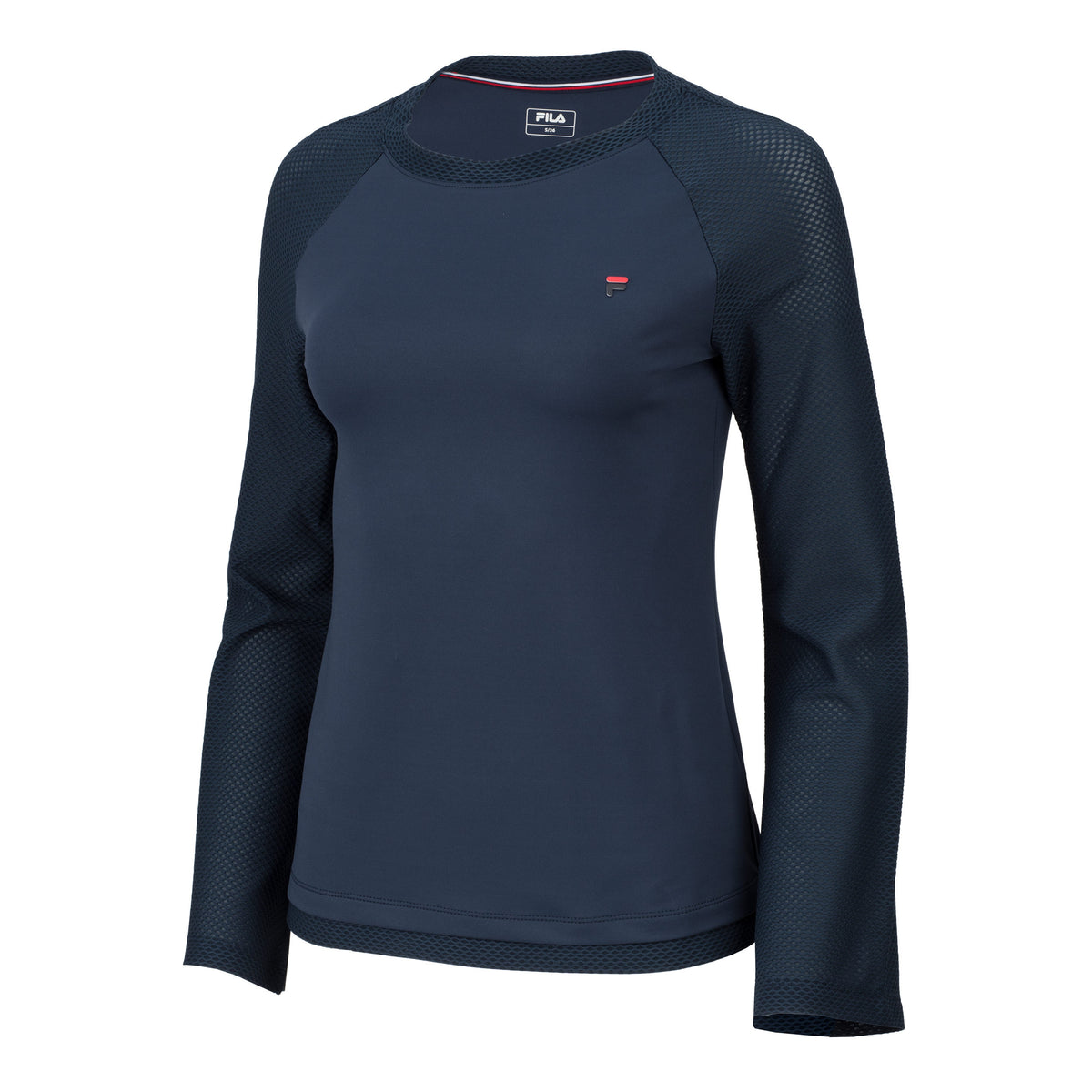 Fila Kira Manica lunga Donna - blu scuro,