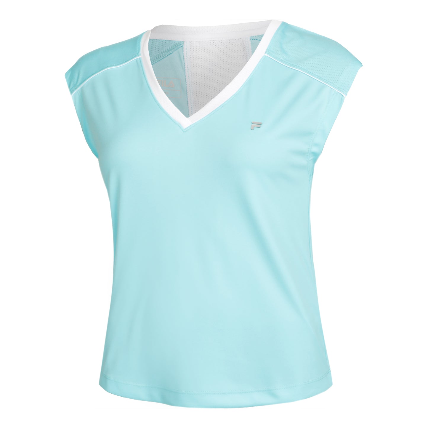 Fila Marlis Maglietta Donna - turchese, bianco