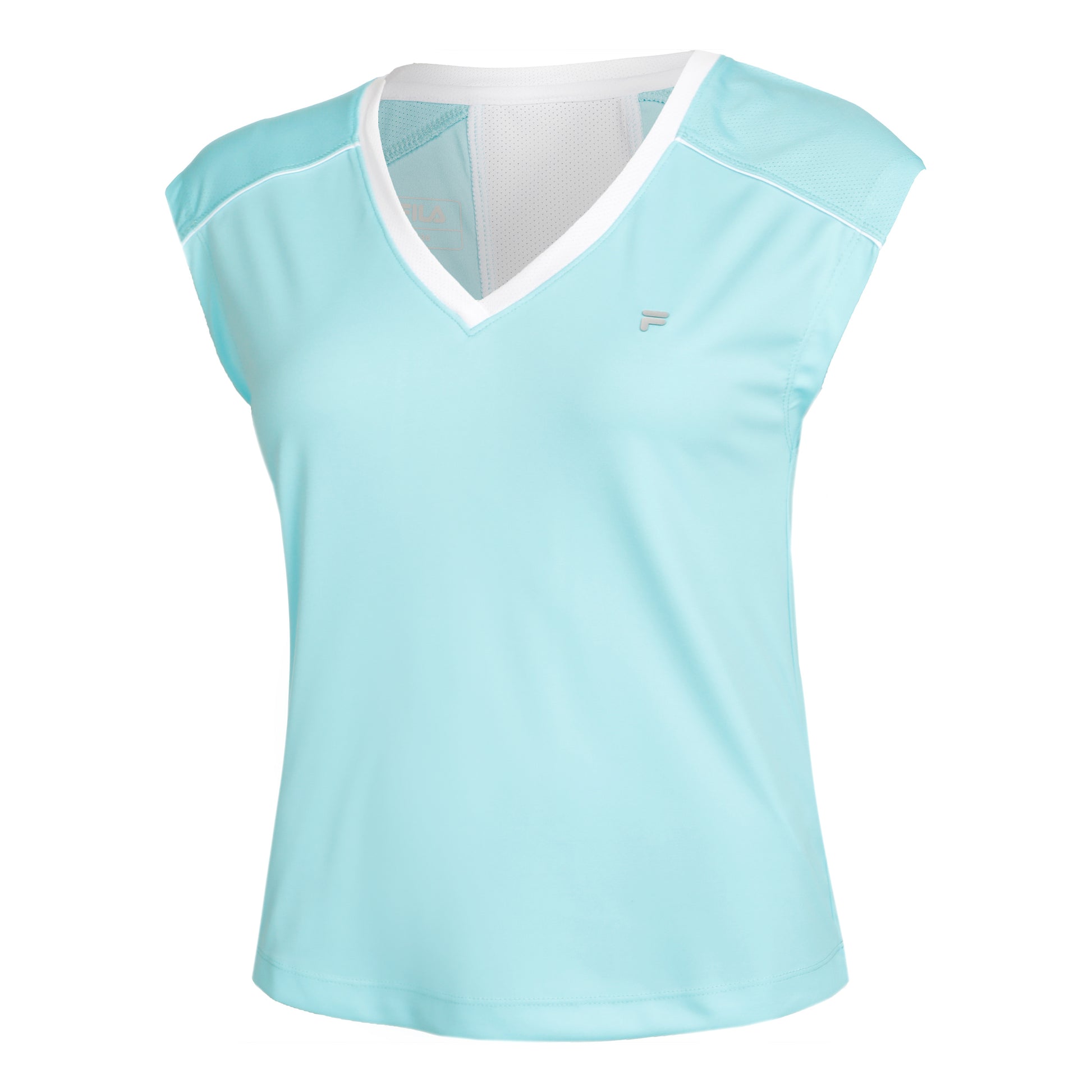 Fila Marlis Maglietta Donna - turchese, bianco