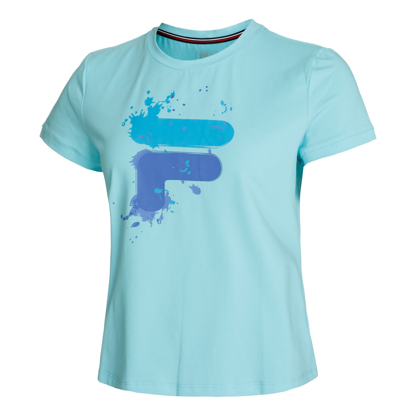 Fila Emelie Maglietta Donna - turchese, multicolore