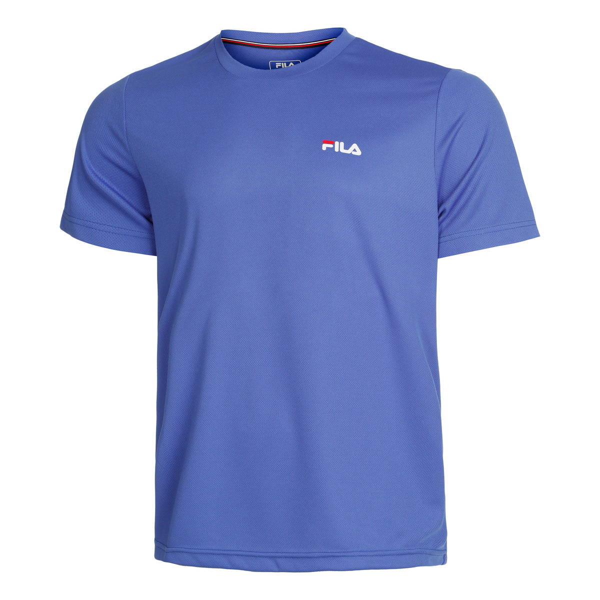 Fila Logo small Maglietta Uomini - blu, bianco