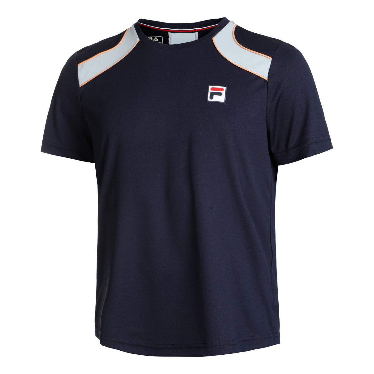 Fila Filou Maglietta Uomini - blu scuro, blu chiaro