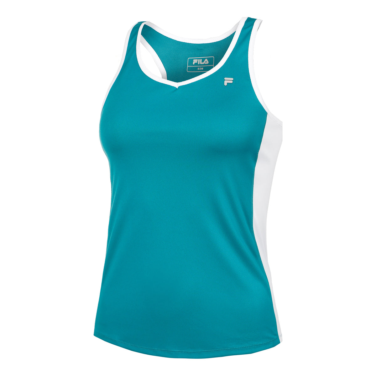 Fila Celia Canottiera Donna - color petrolio, bianco