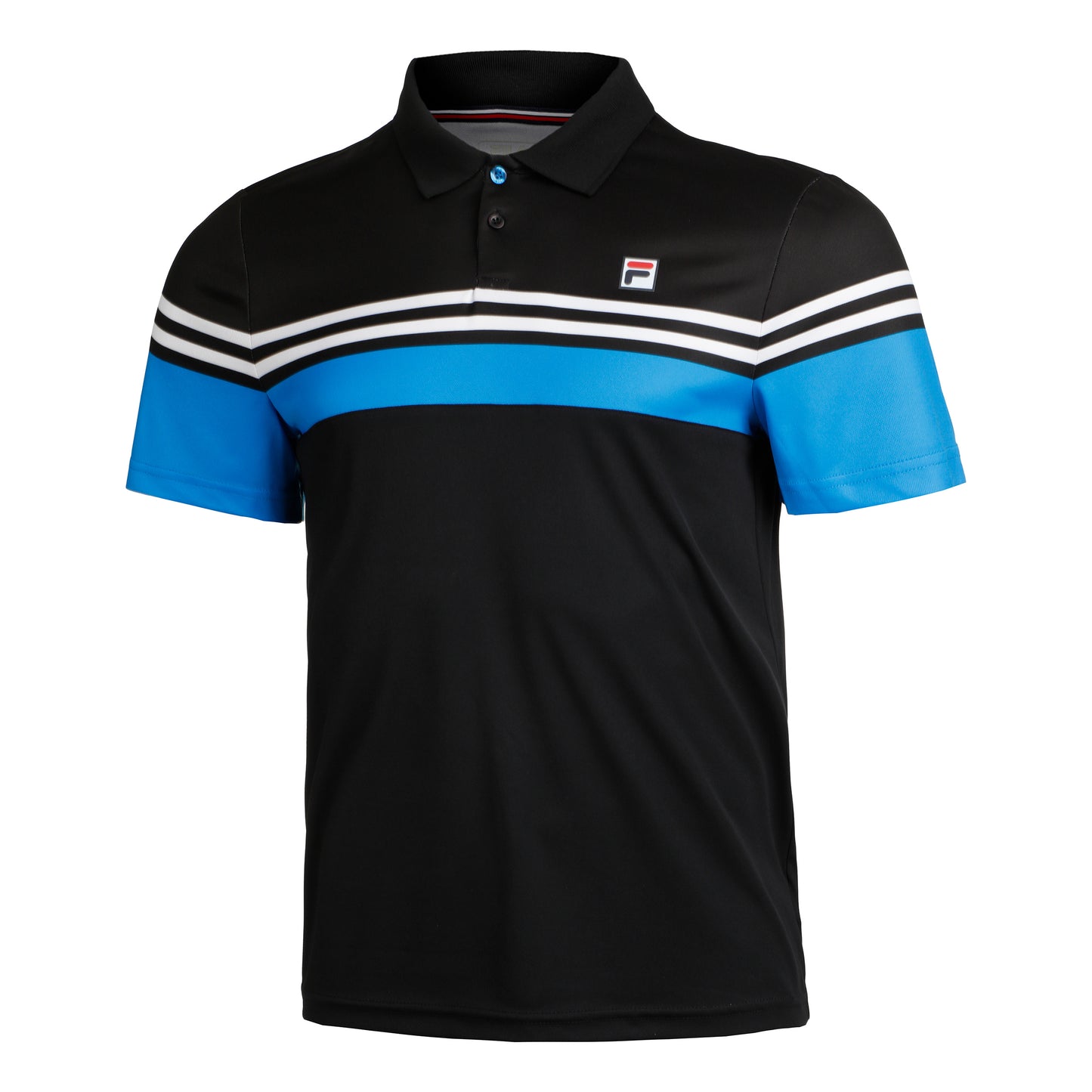 Fila Paul Polo Uomini - nero, blu