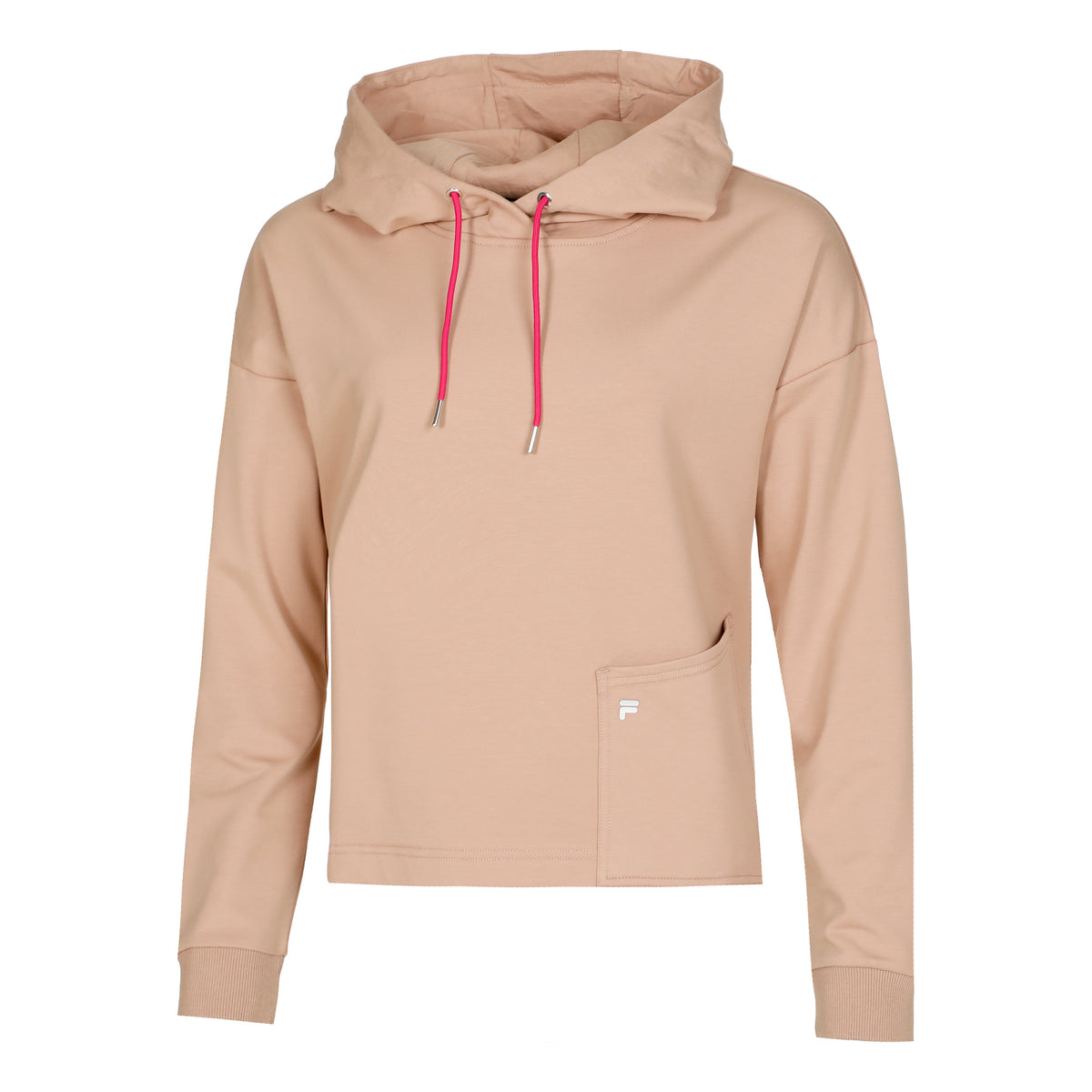 Fila Julina Sweat Felpa con cappuccio Donna - beige,