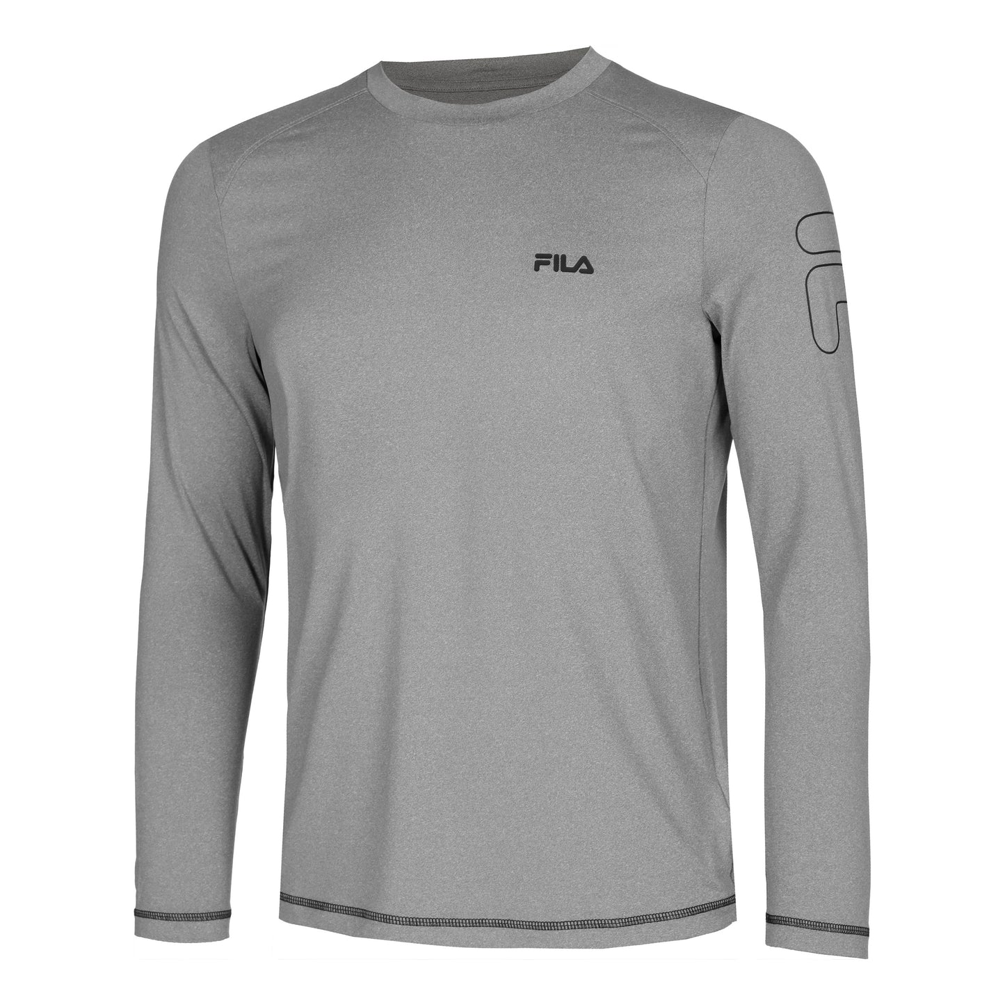 Fila Joris Manica lunga Uomini - grigio,