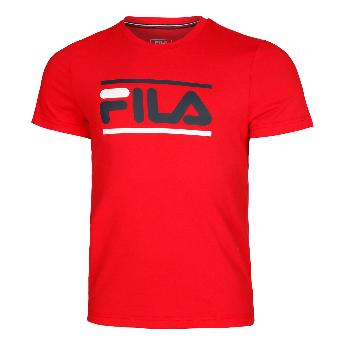 Fila Chris Maglietta Uomini - rosso,