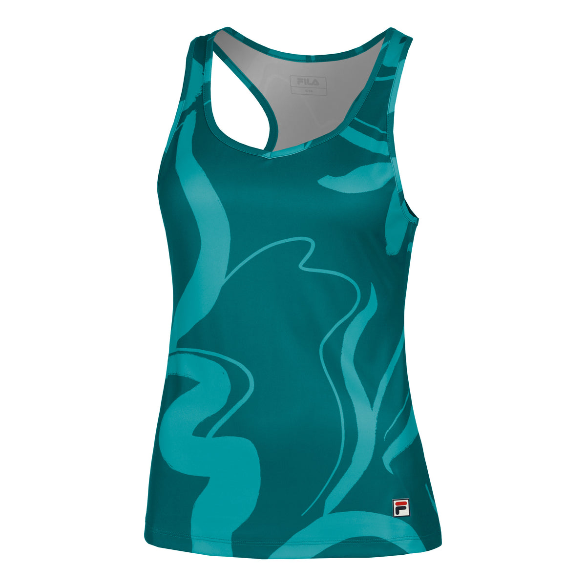 Fila Mila Canottiera Donna-Verde,Turchese