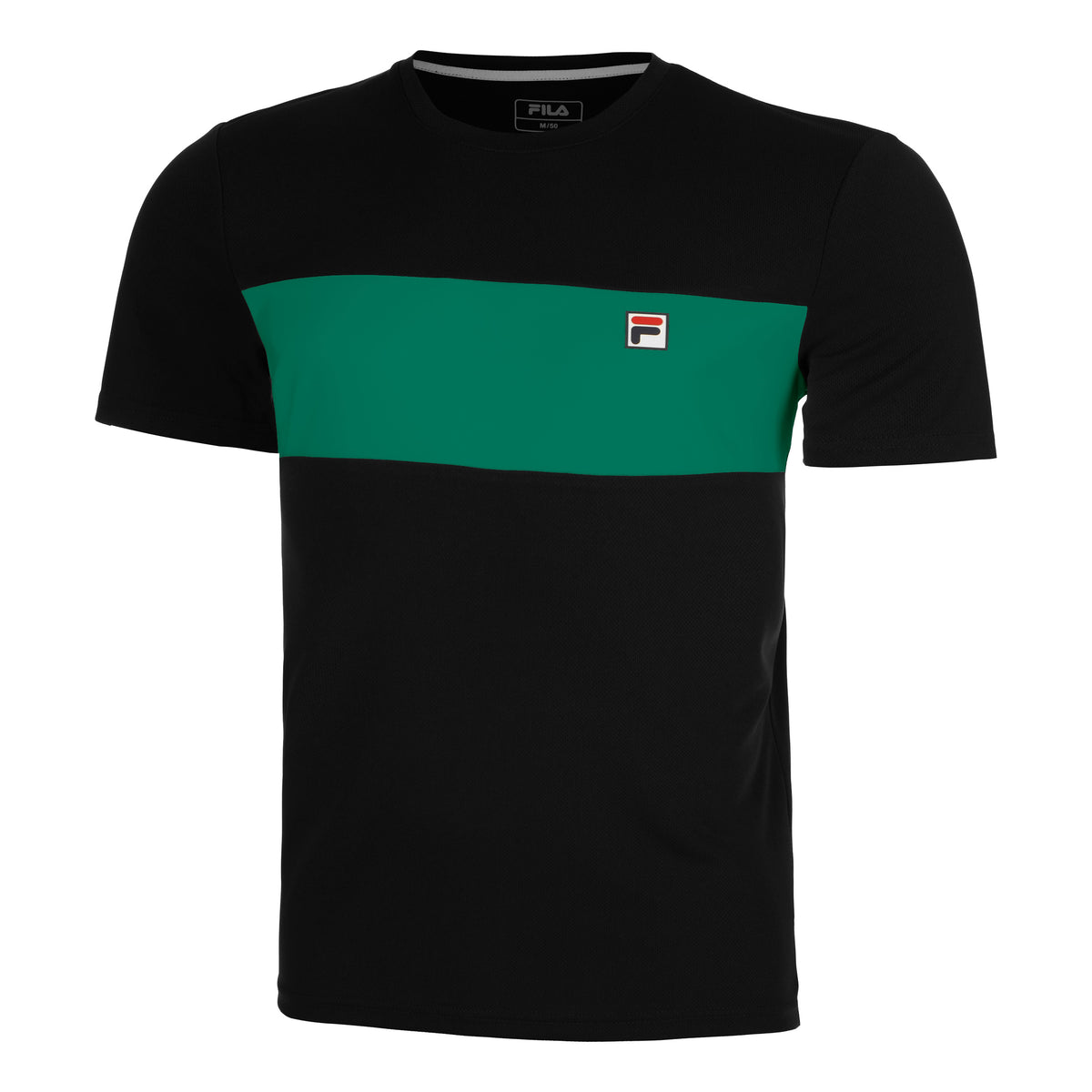 Fila Bosse Maglietta Uomini-Nero,Verde