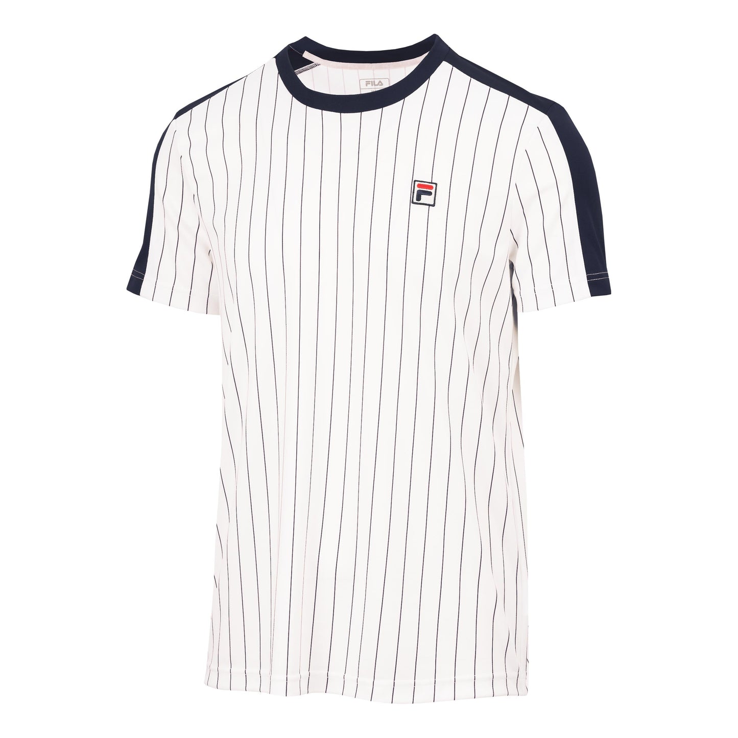 Fila Stripes Jascha 2 Maglietta Uomini - bianco,