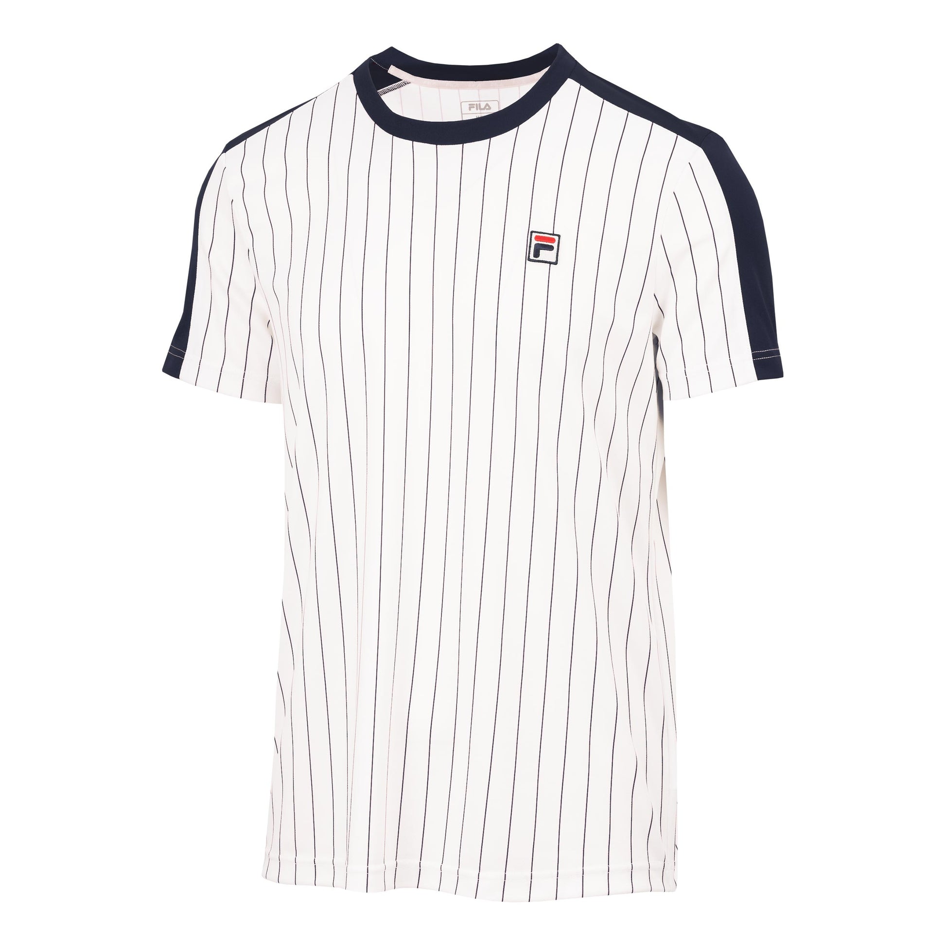 Fila Stripes Jascha 2 Maglietta Uomini - bianco,