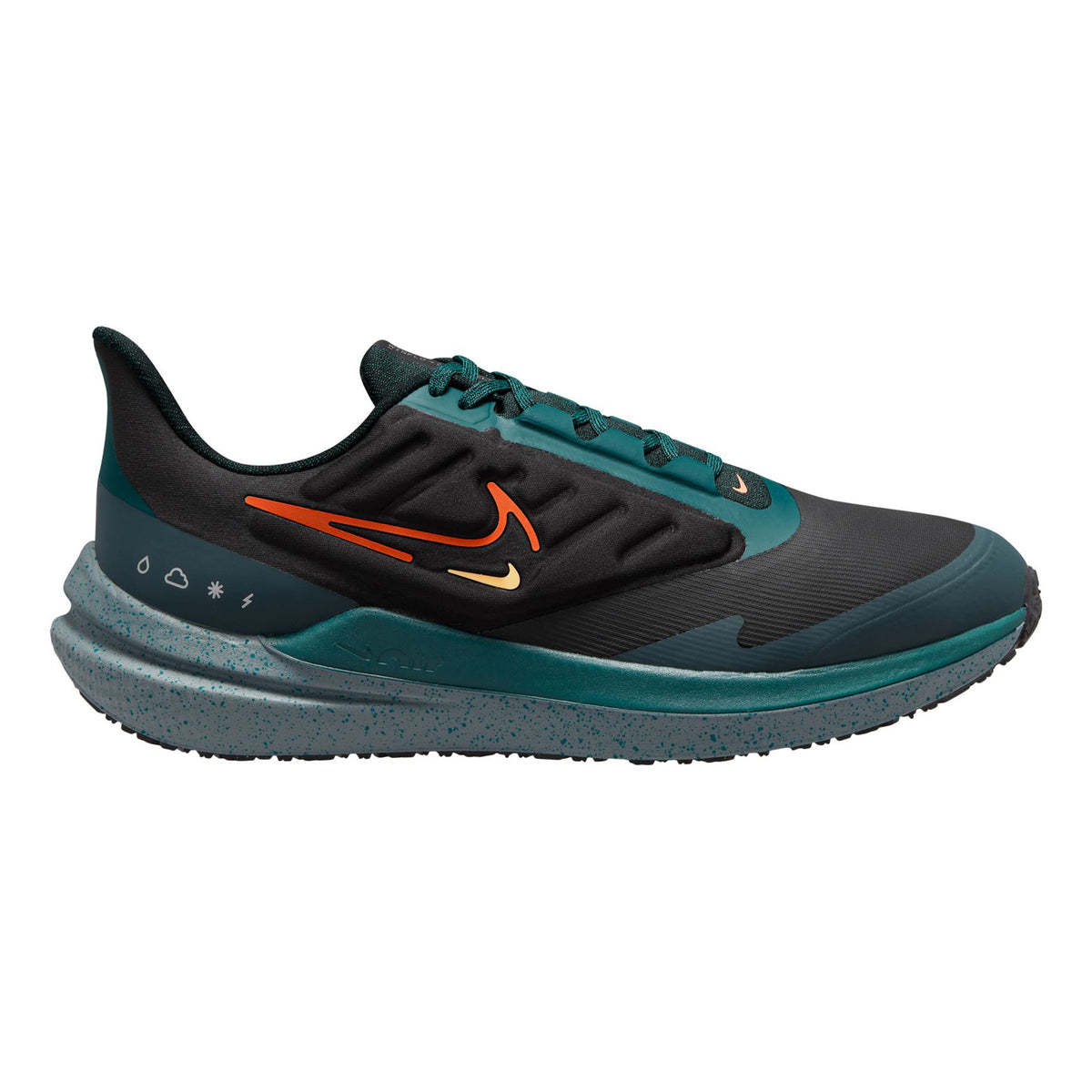 Nike Winflo 9 Shield Scarpe neutrali Uomini - nero, color petrolio