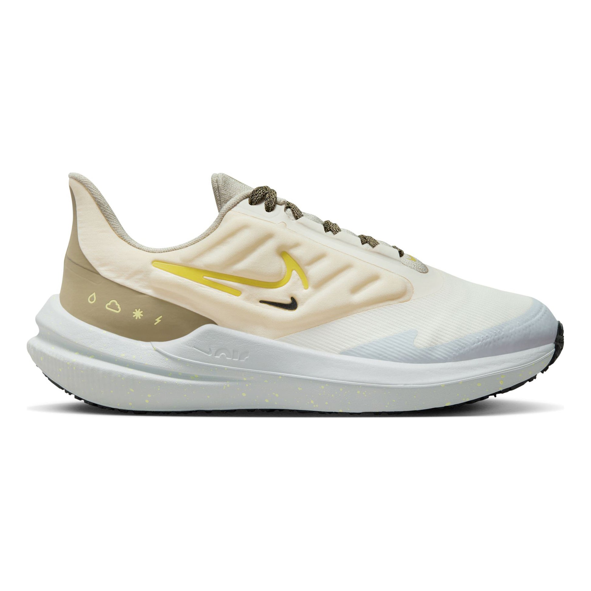 Nike Winflo 9 Shield Scarpe neutrali Donna - beige, giallo
