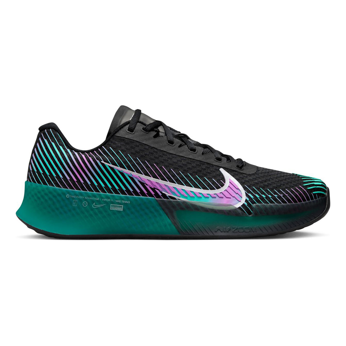 Nike Air Zoom Vapor 11 Premium Scarpa per tutte le superfici Uomini - nero, multicolore
