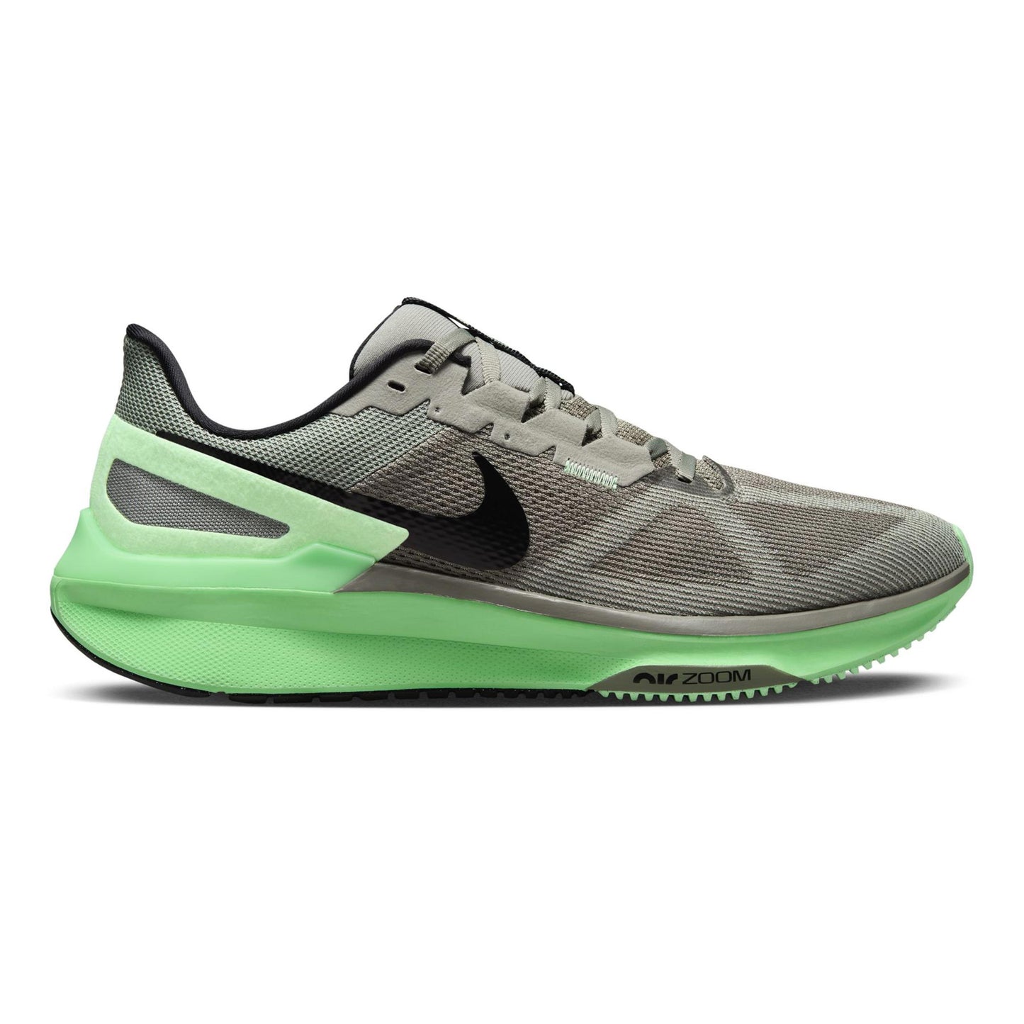 Nike Structure 25 Scarpa stabile Uomini - oliva, verde neon