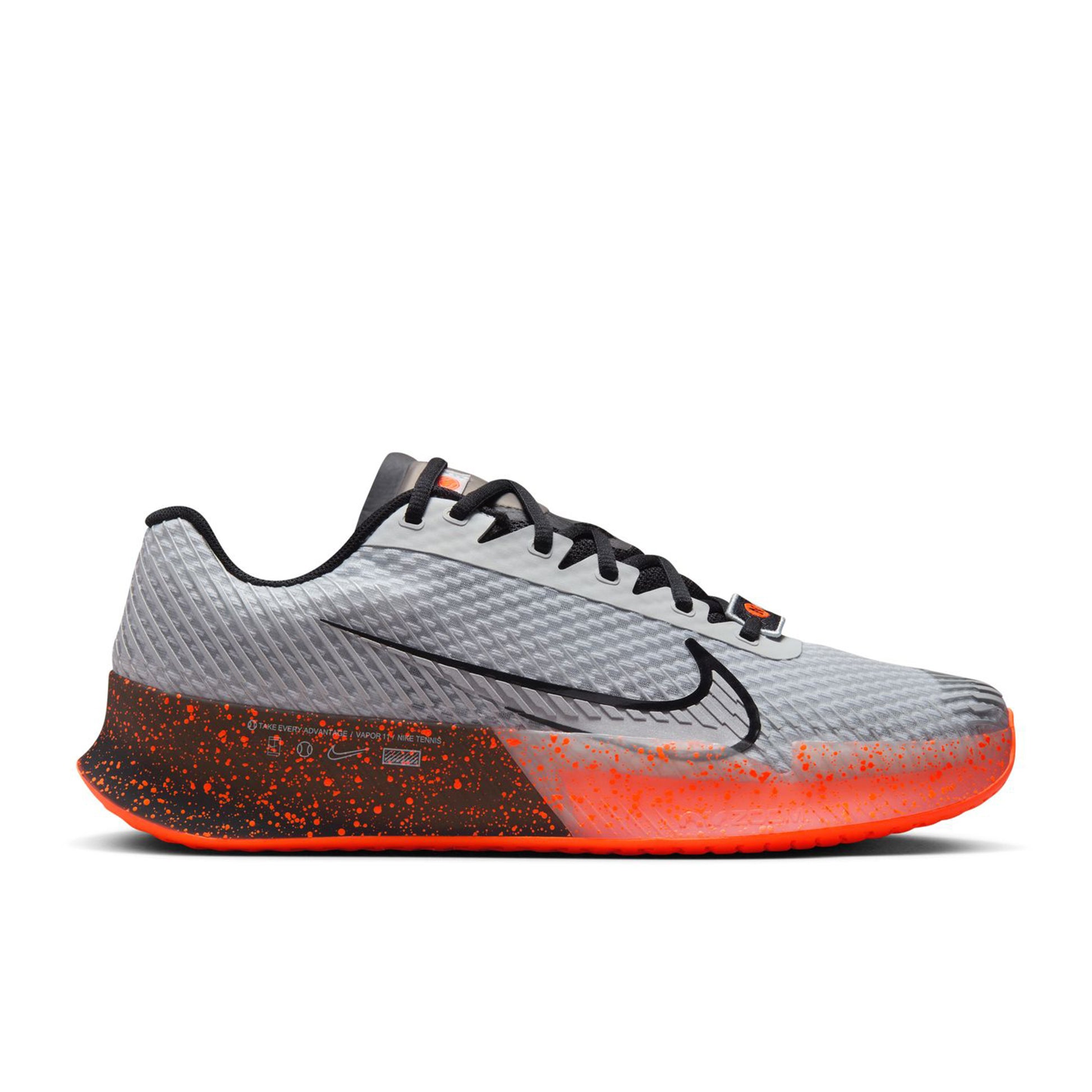 Nike Air Zoom Vapor 11 Premium Scarpa per tutte le superfici Uomini - bianco, arancione