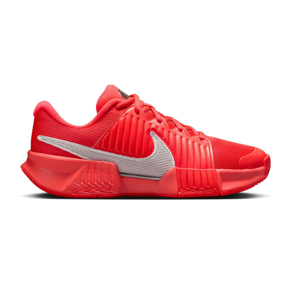 Nike GP Challenge Pro Scarpa Per Tutte Le Superfici Donna-Rosso Neon,Argento
