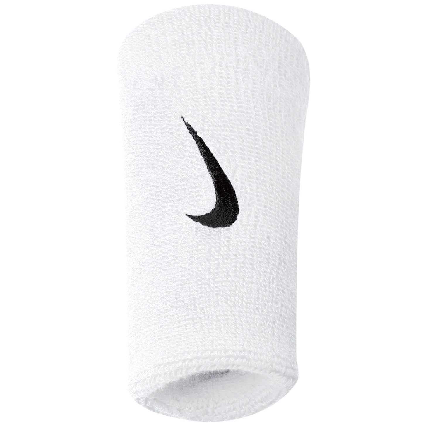 Nike Swoosh Doublewide Polsino Anti Sudore Confezione Da 2-Bianco,Nero