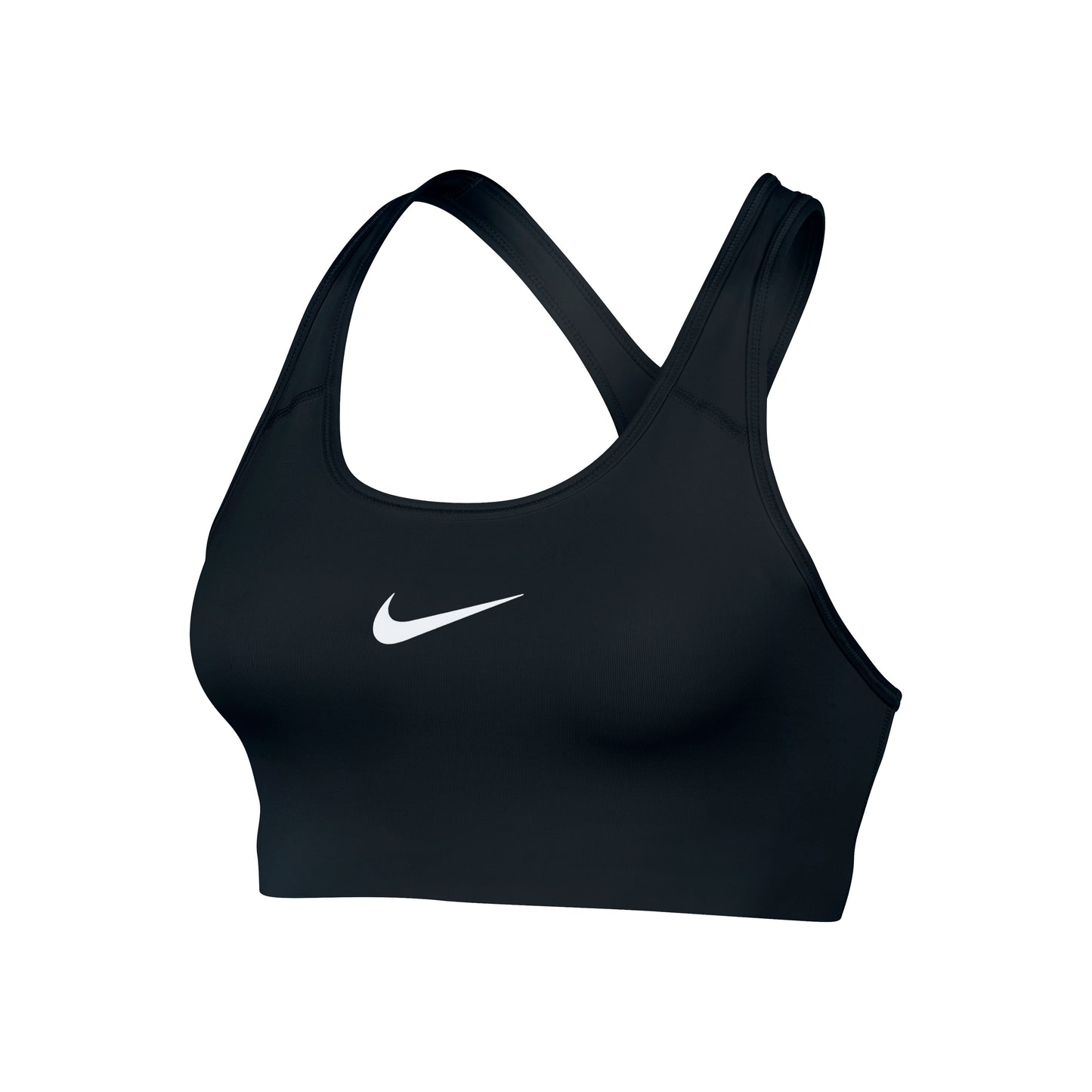Nike Swoosh Reggiseni sportivi Donna - nero, bianco