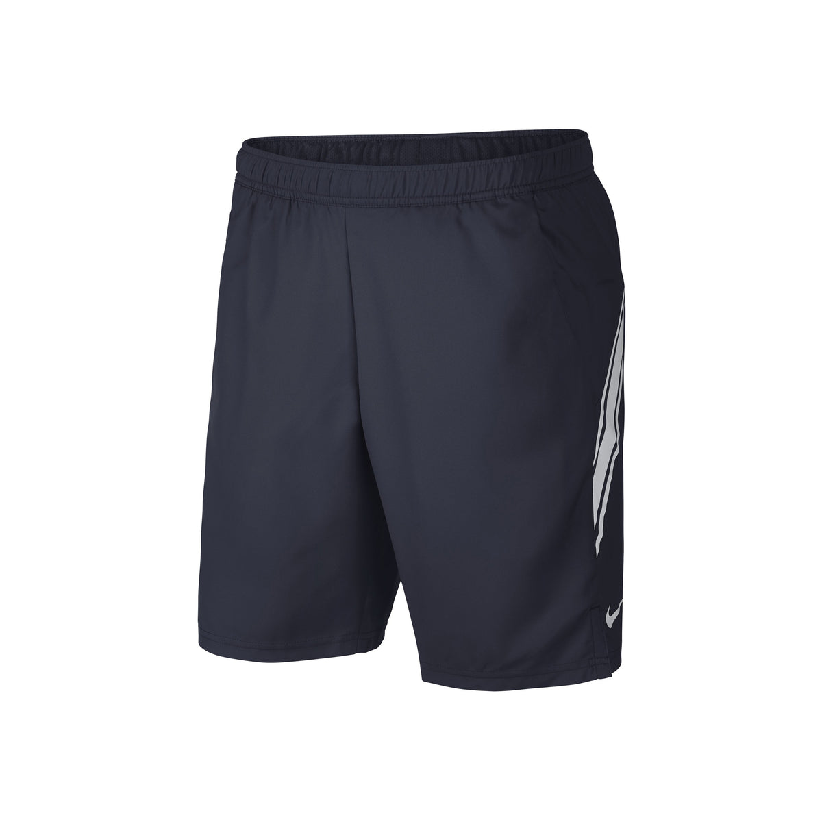 Nike Court Dry 9in Pantaloncini Uomini - blu scuro, bianco