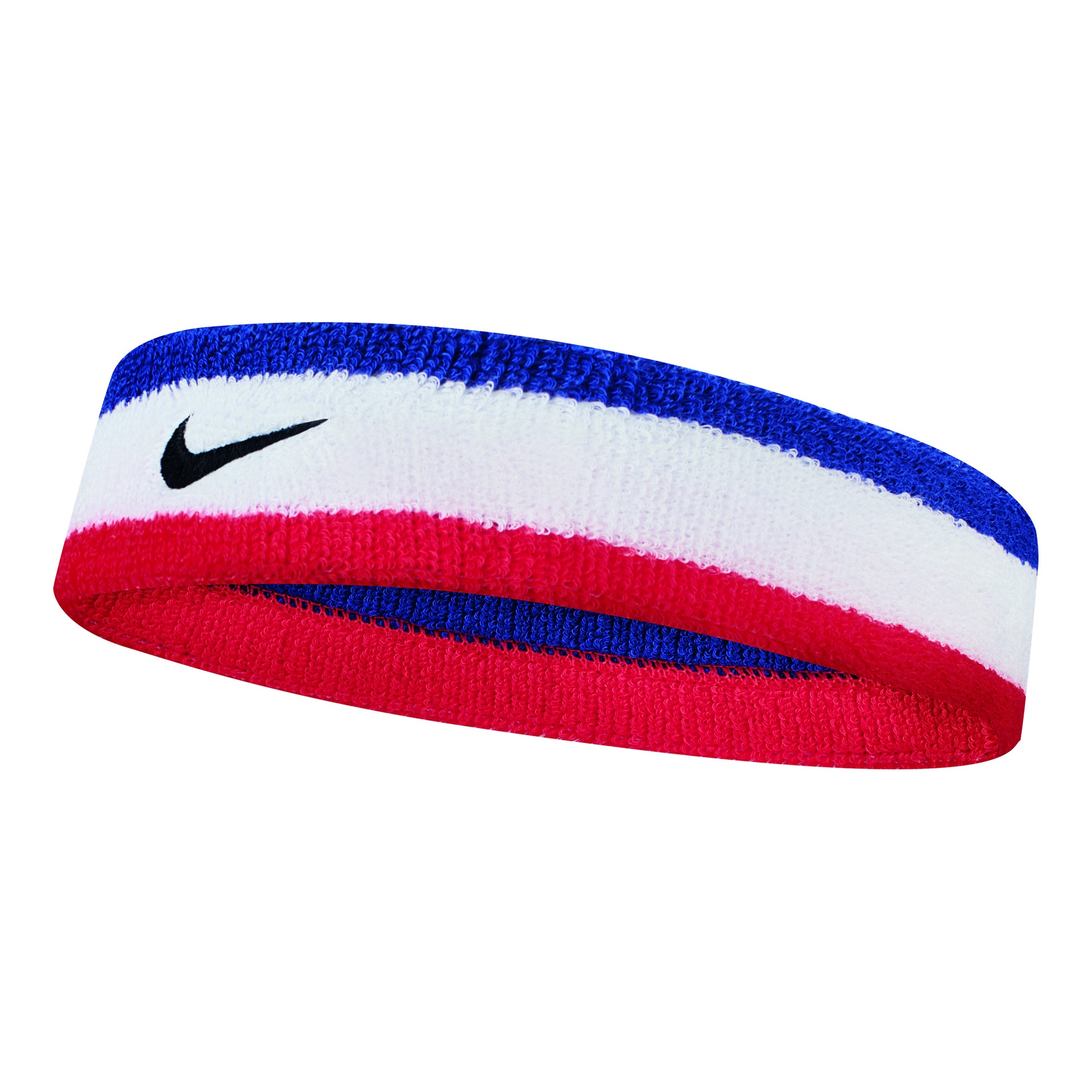 Nike Swoosh Fascia per la testa Unisex - bianco, blu